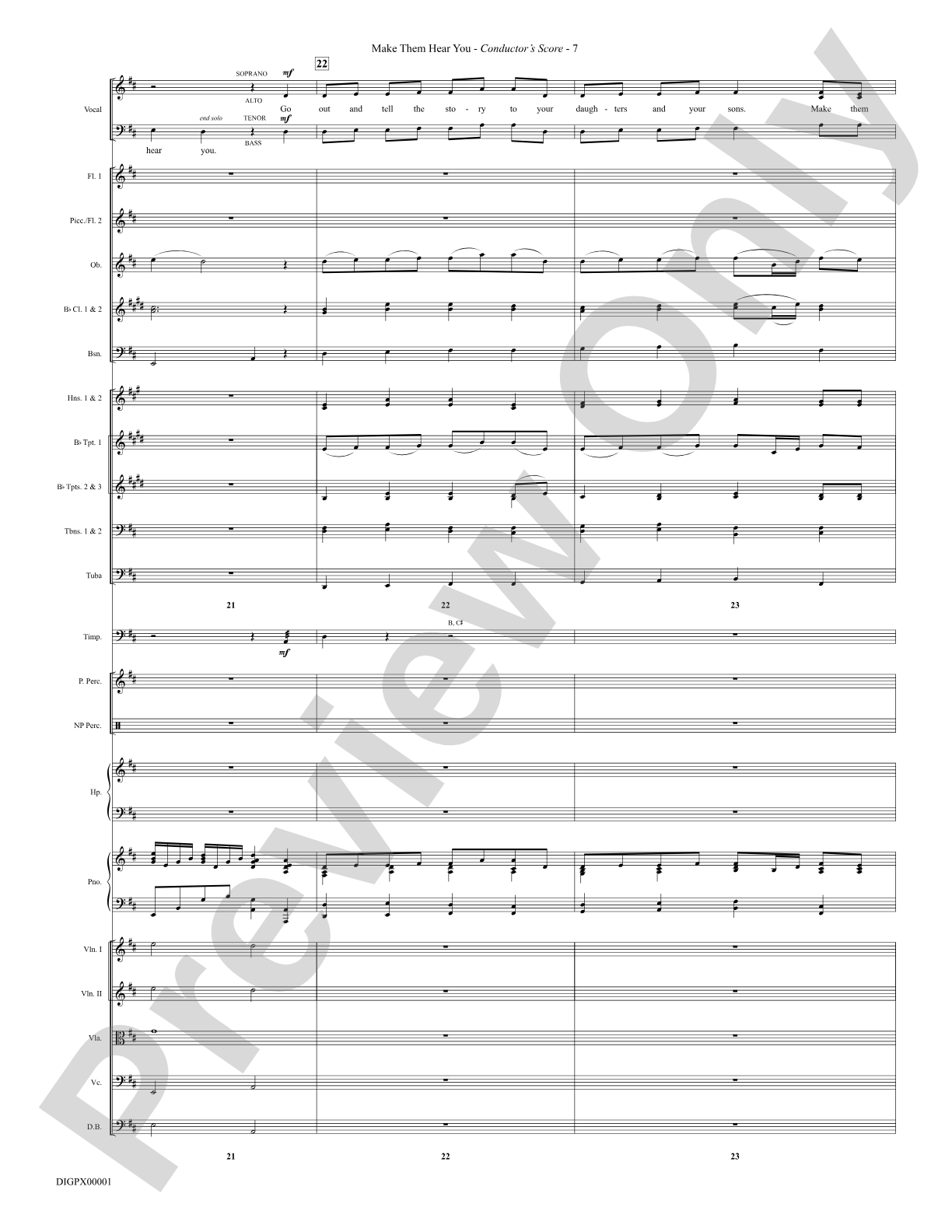 Make Them Hear You: Choral Octavo Digital SoundPax