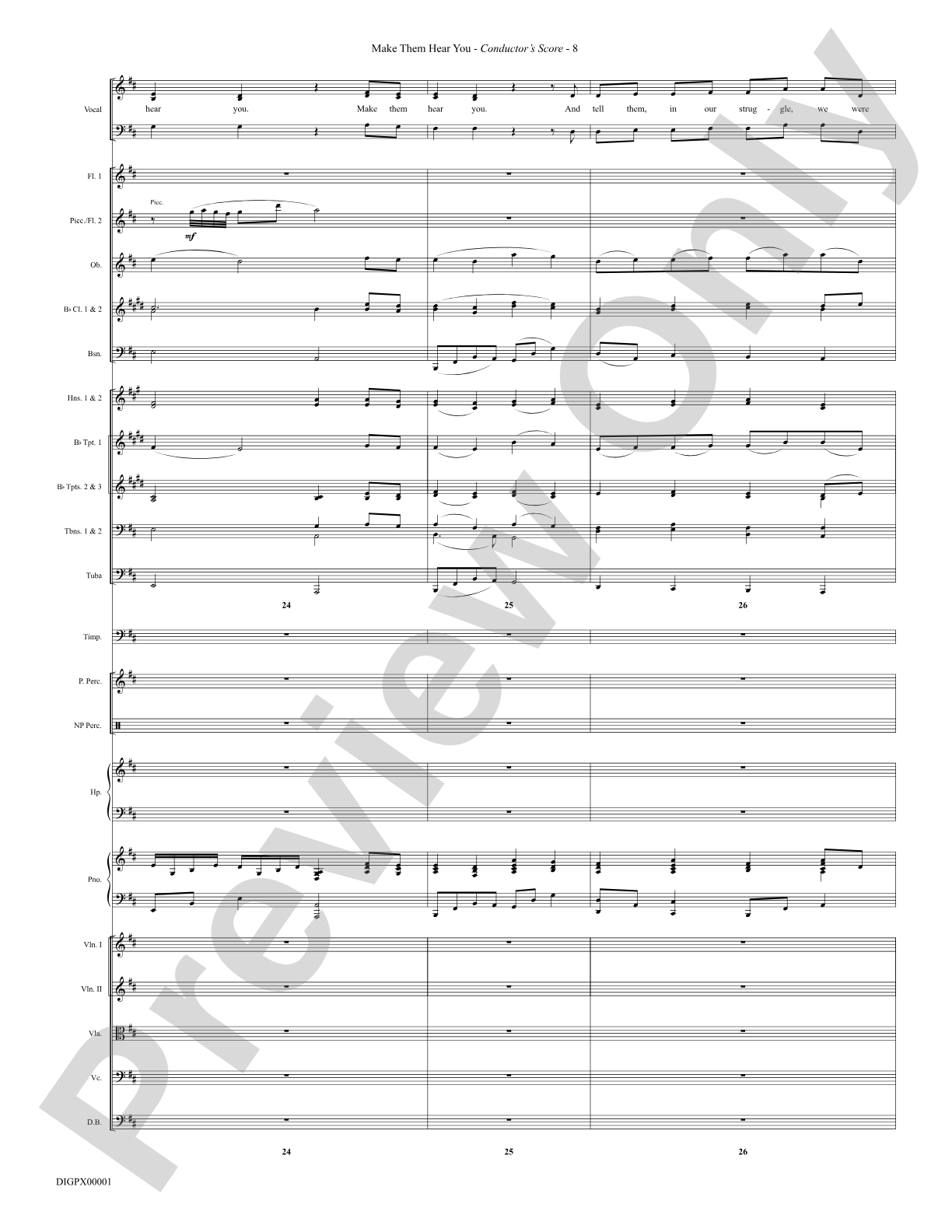 Make Them Hear You: Choral Octavo Digital SoundPax