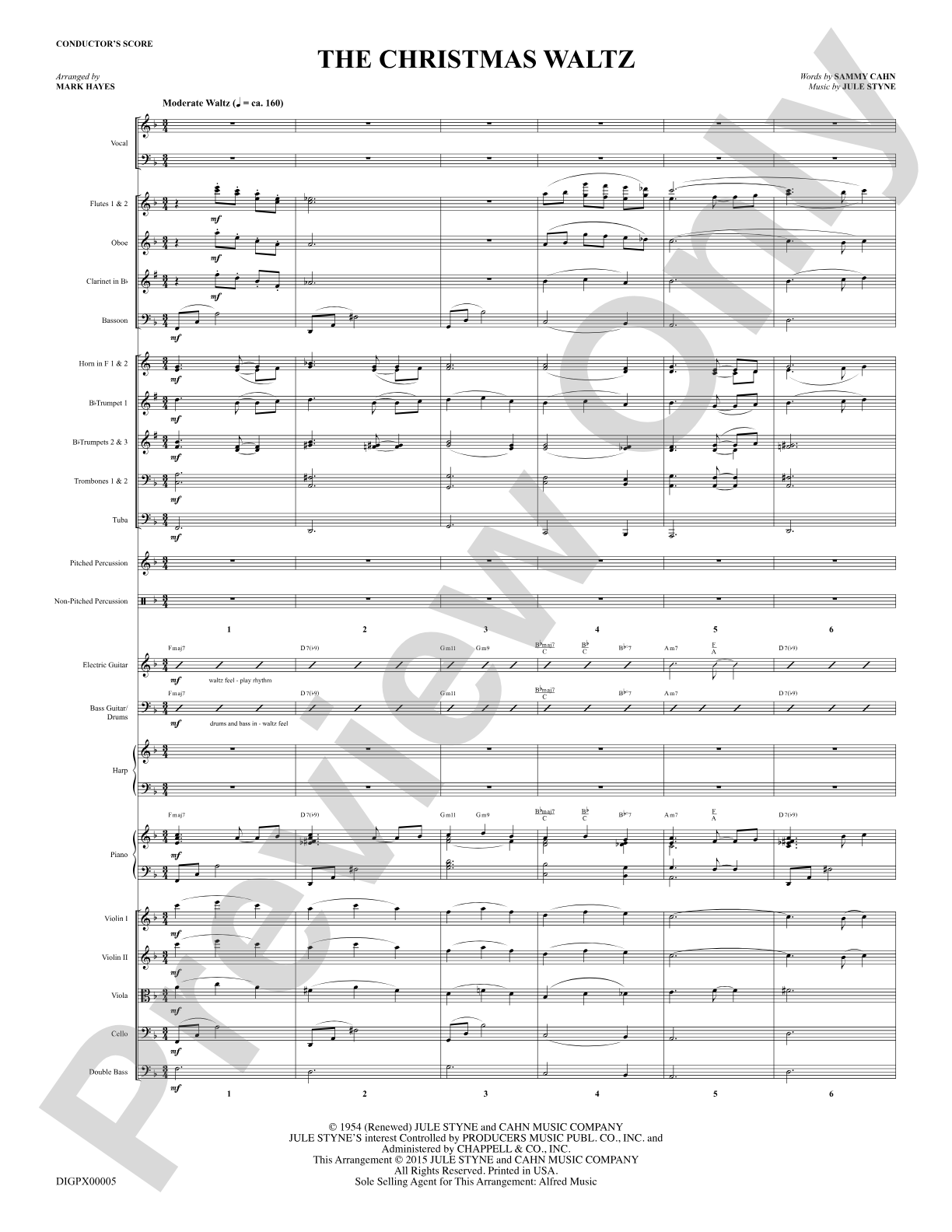 The Christmas Waltz: Choral Octavo Digital SoundPax