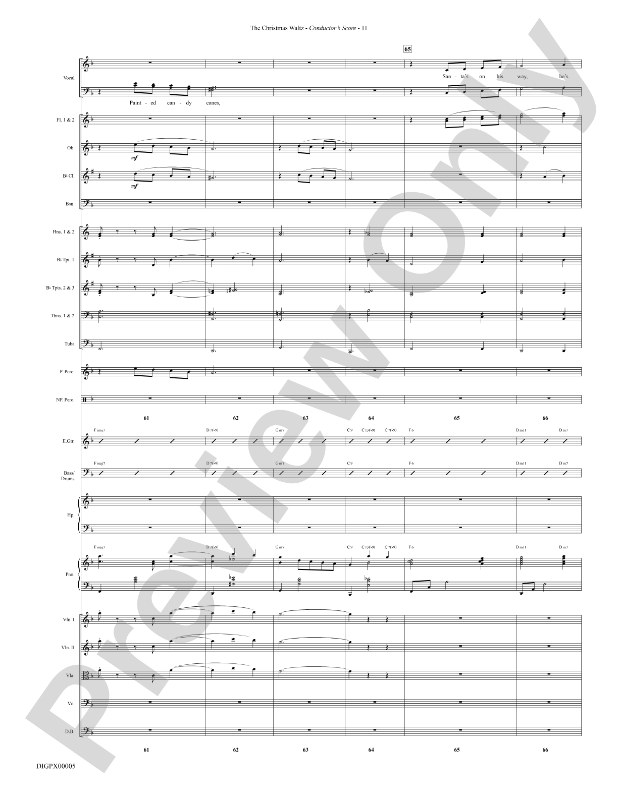 The Christmas Waltz: Choral Octavo Digital SoundPax