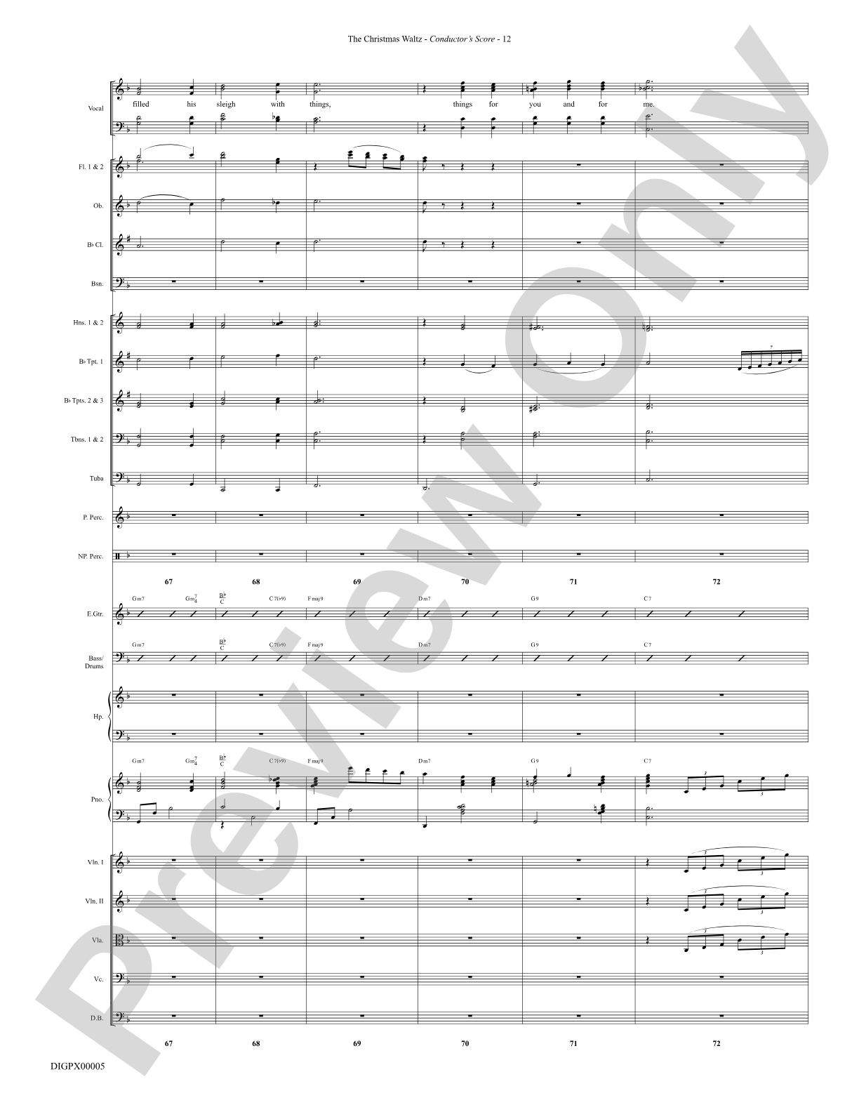 The Christmas Waltz: Choral Octavo Digital SoundPax