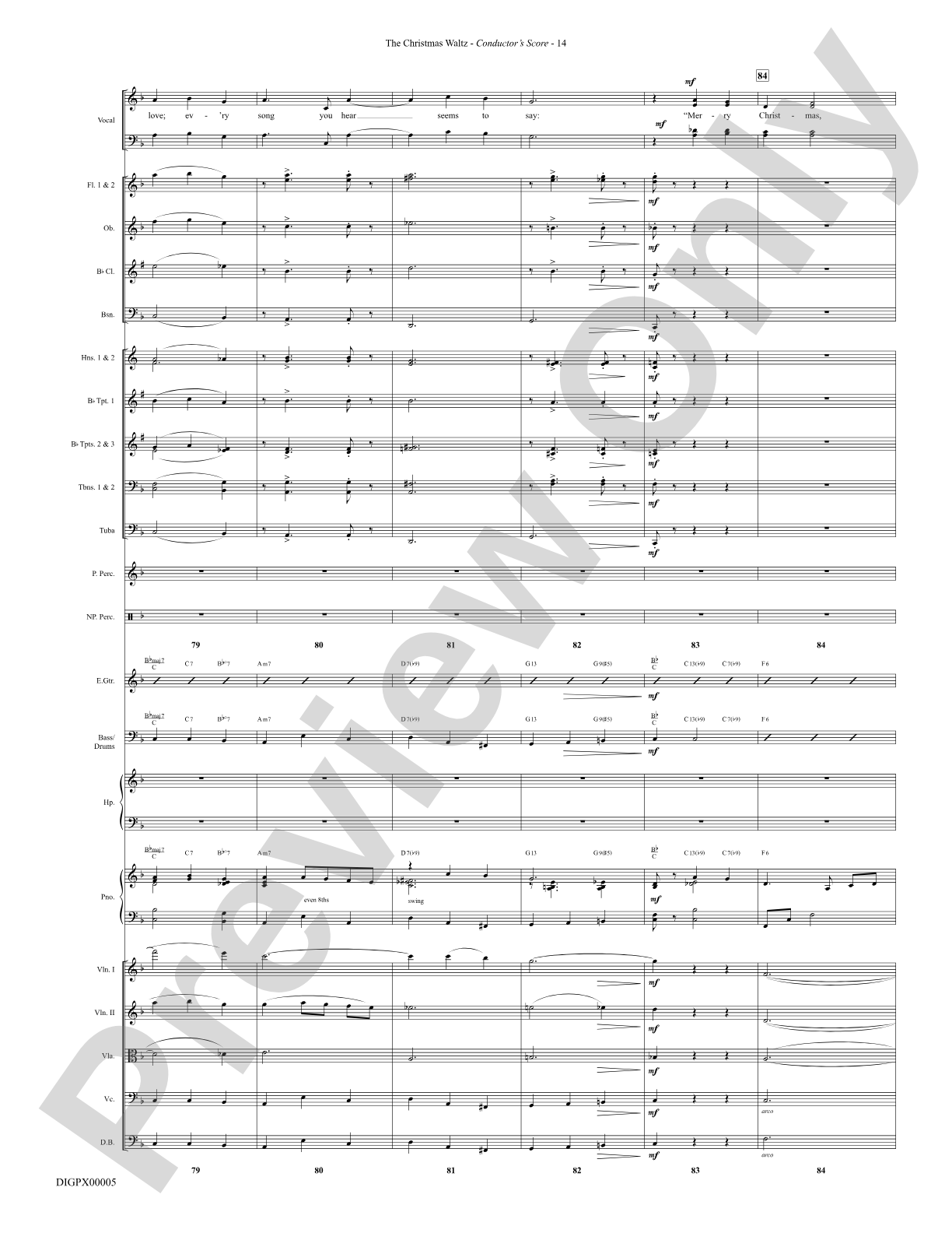 The Christmas Waltz: Choral Octavo Digital SoundPax