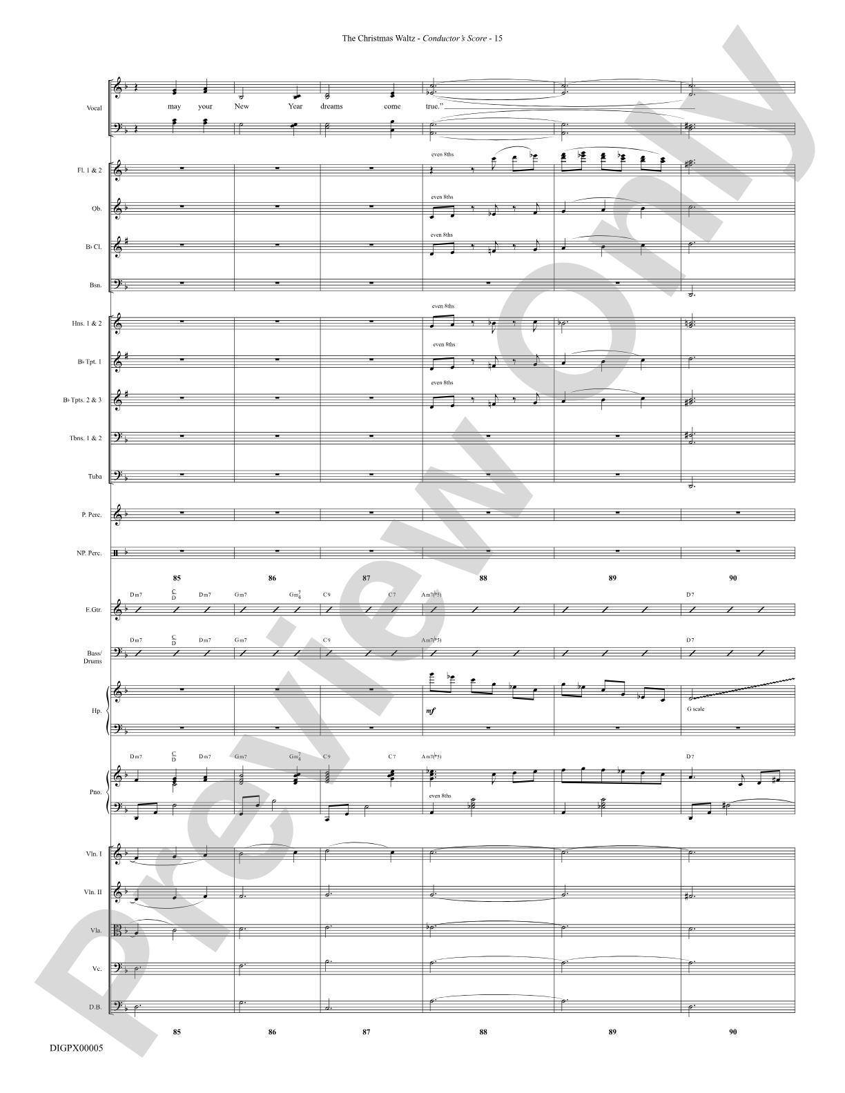 The Christmas Waltz: Choral Octavo Digital SoundPax