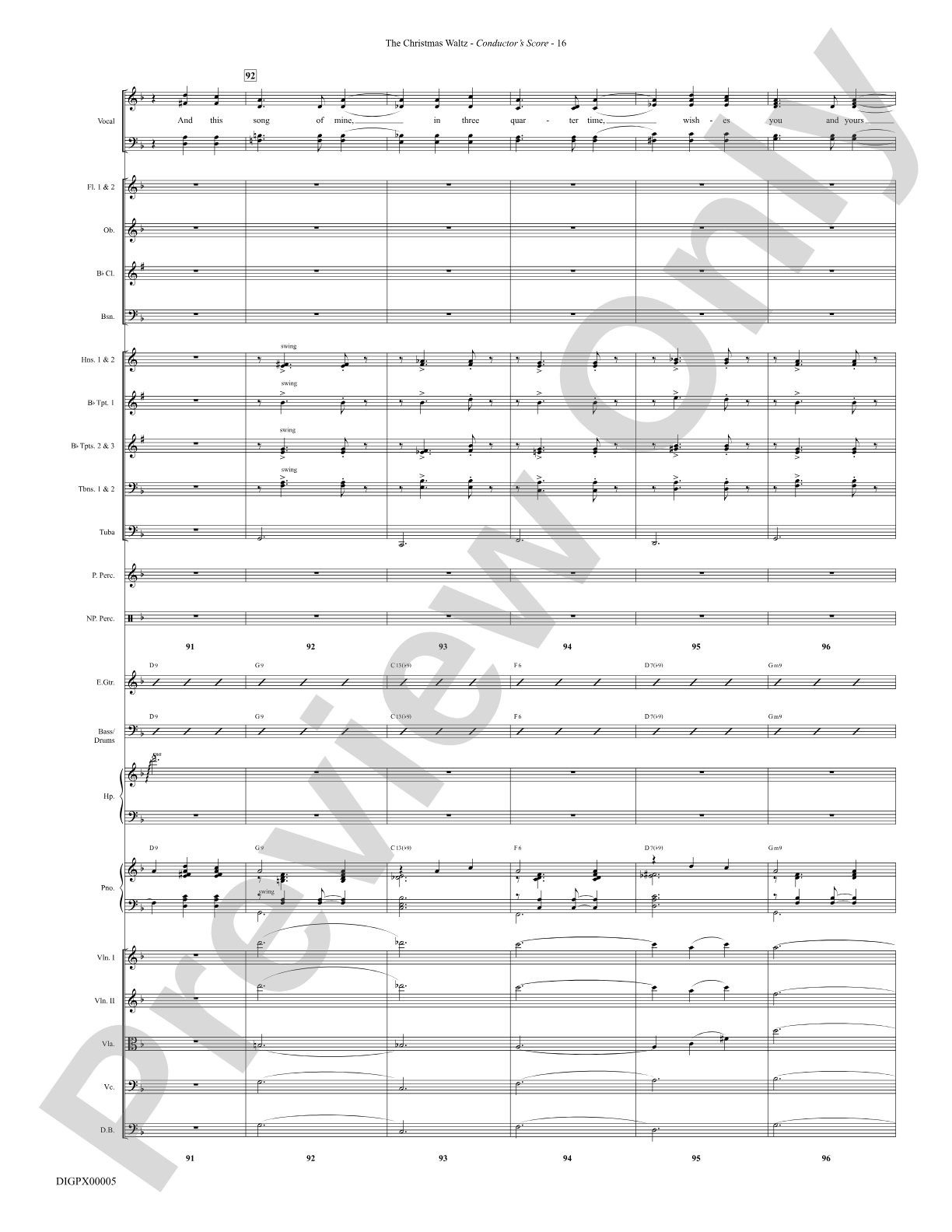 The Christmas Waltz: Choral Octavo Digital SoundPax