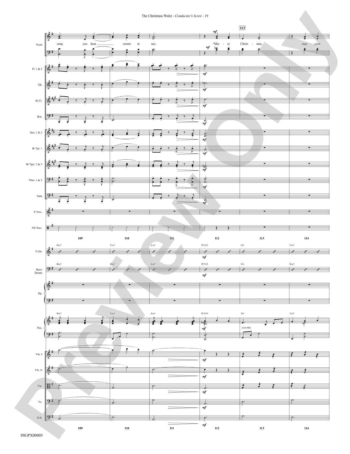 The Christmas Waltz: Choral Octavo Digital SoundPax