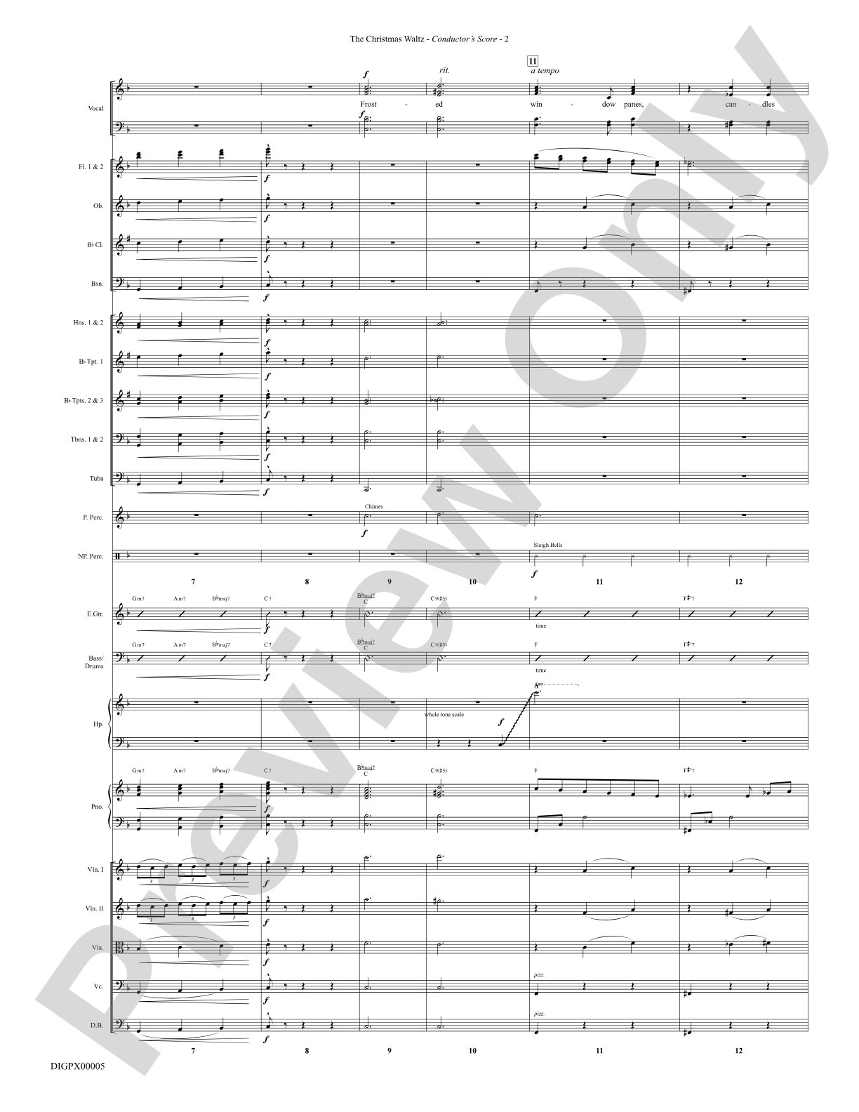 The Christmas Waltz: Choral Octavo Digital SoundPax