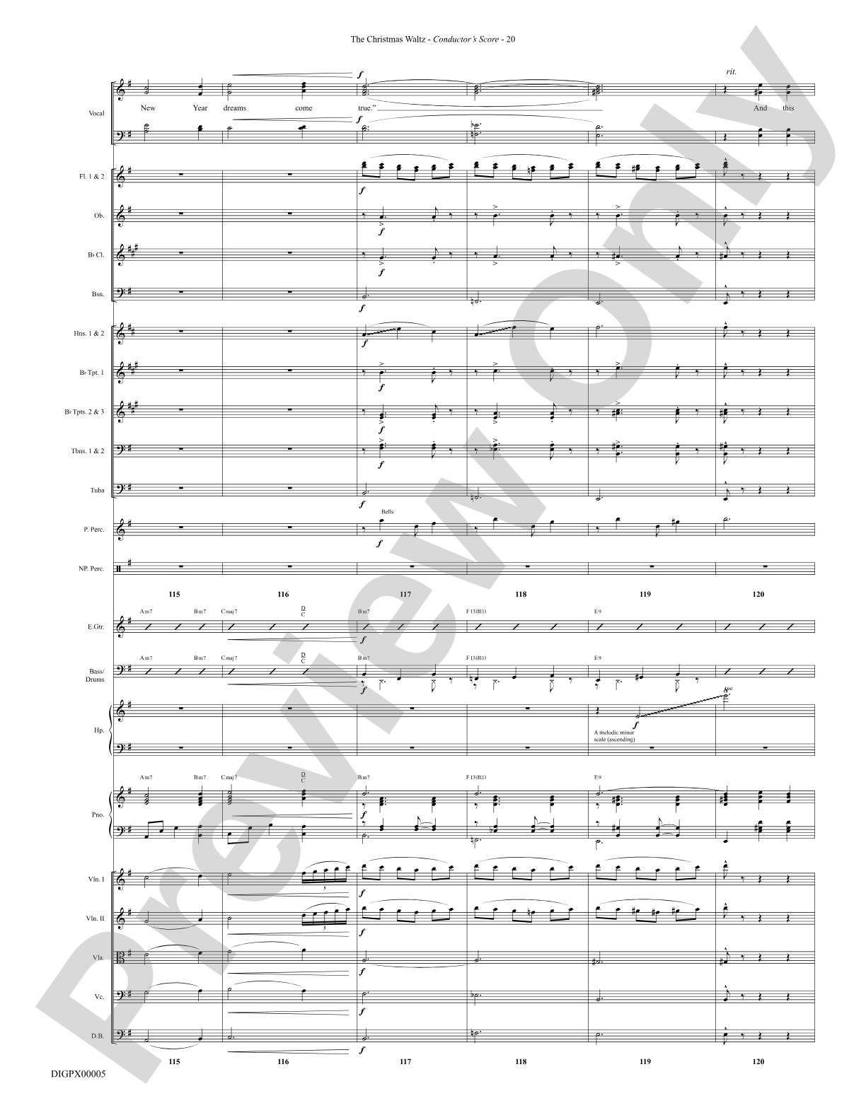 The Christmas Waltz: Choral Octavo Digital SoundPax