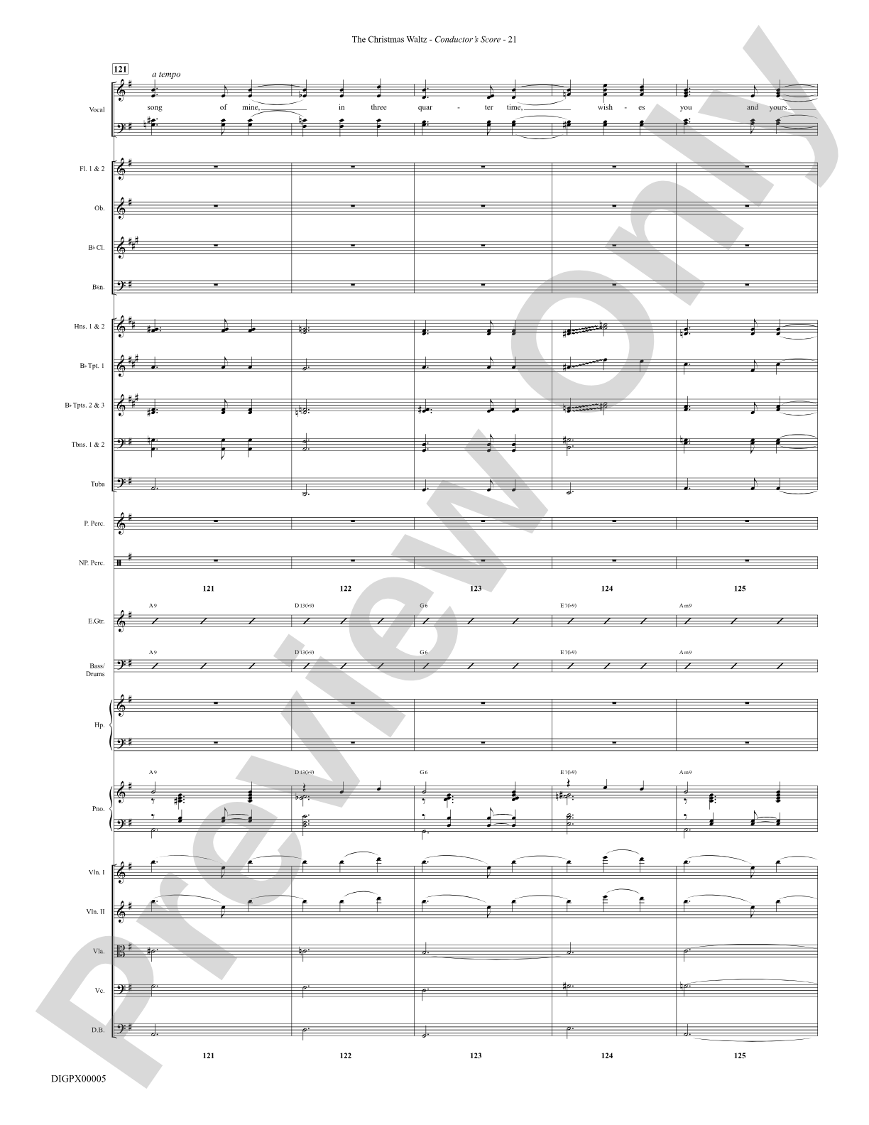 The Christmas Waltz: Choral Octavo Digital SoundPax