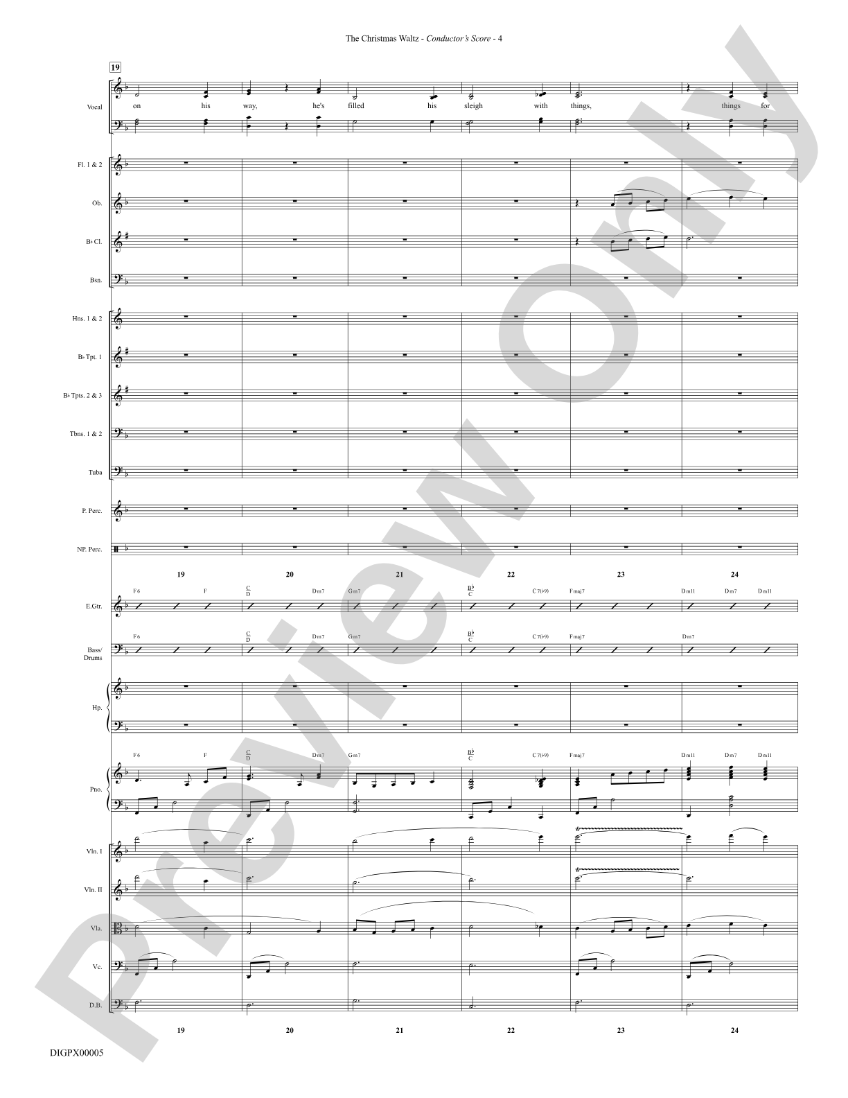 The Christmas Waltz: Choral Octavo Digital SoundPax