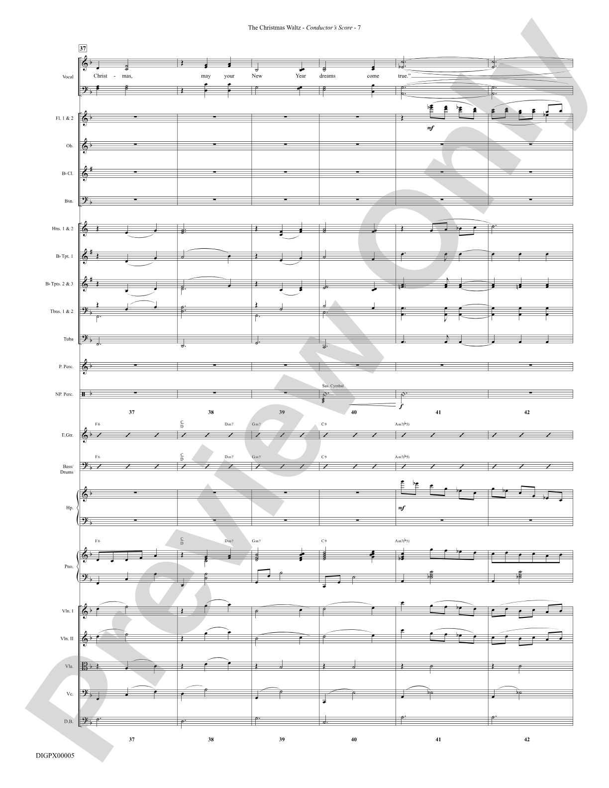 The Christmas Waltz: Choral Octavo Digital SoundPax