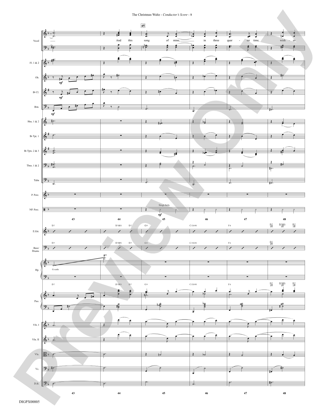 The Christmas Waltz: Choral Octavo Digital SoundPax