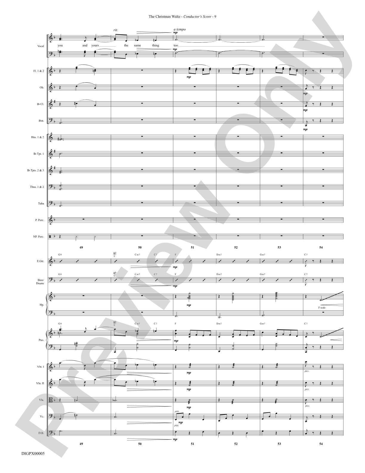 The Christmas Waltz: Choral Octavo Digital SoundPax