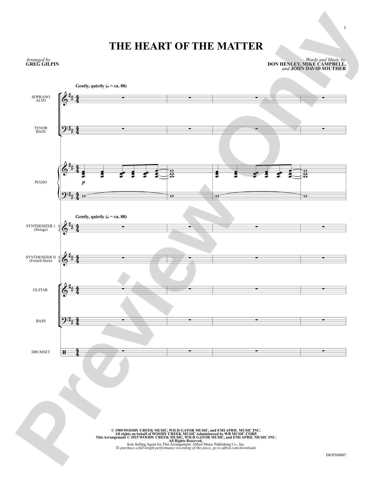 The Heart of the Matter: Choral Octavo Digital SoundPax