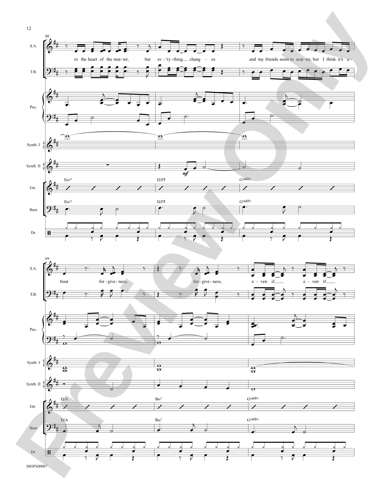 The Heart of the Matter: Choral Octavo Digital SoundPax