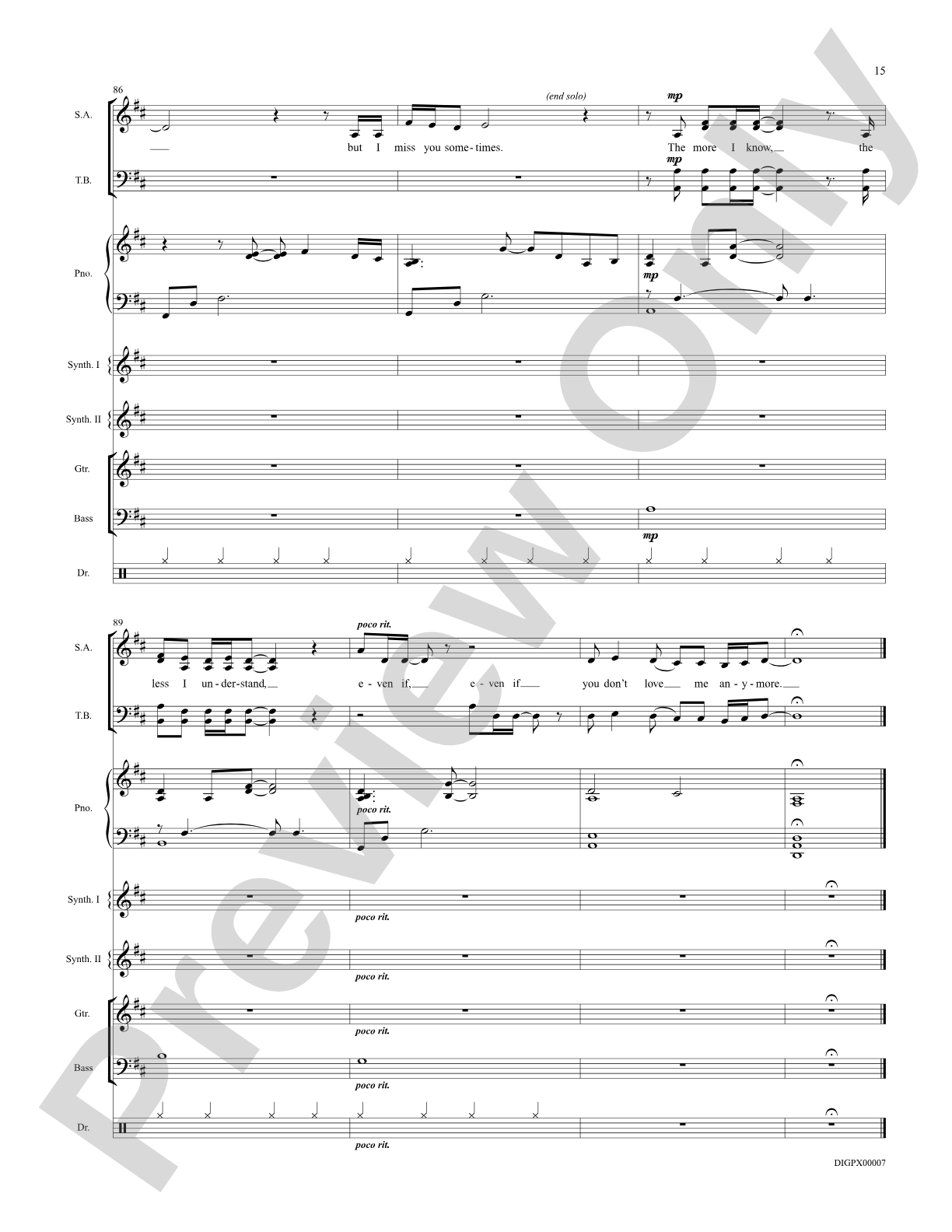 The Heart of the Matter: Choral Octavo Digital SoundPax