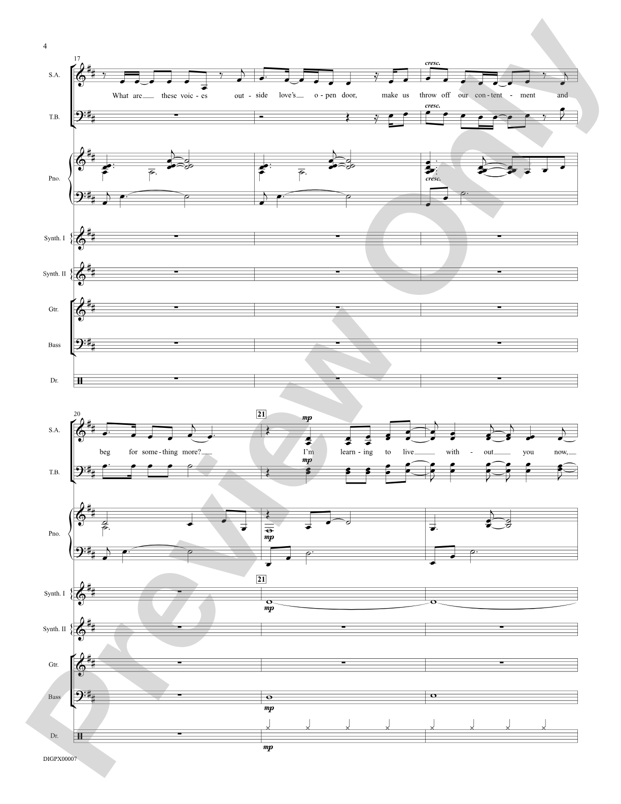 The Heart of the Matter: Choral Octavo Digital SoundPax
