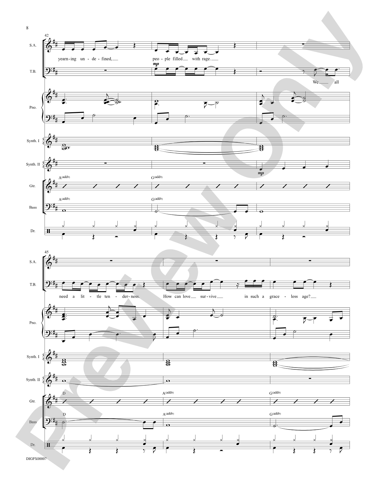 The Heart of the Matter: Choral Octavo Digital SoundPax