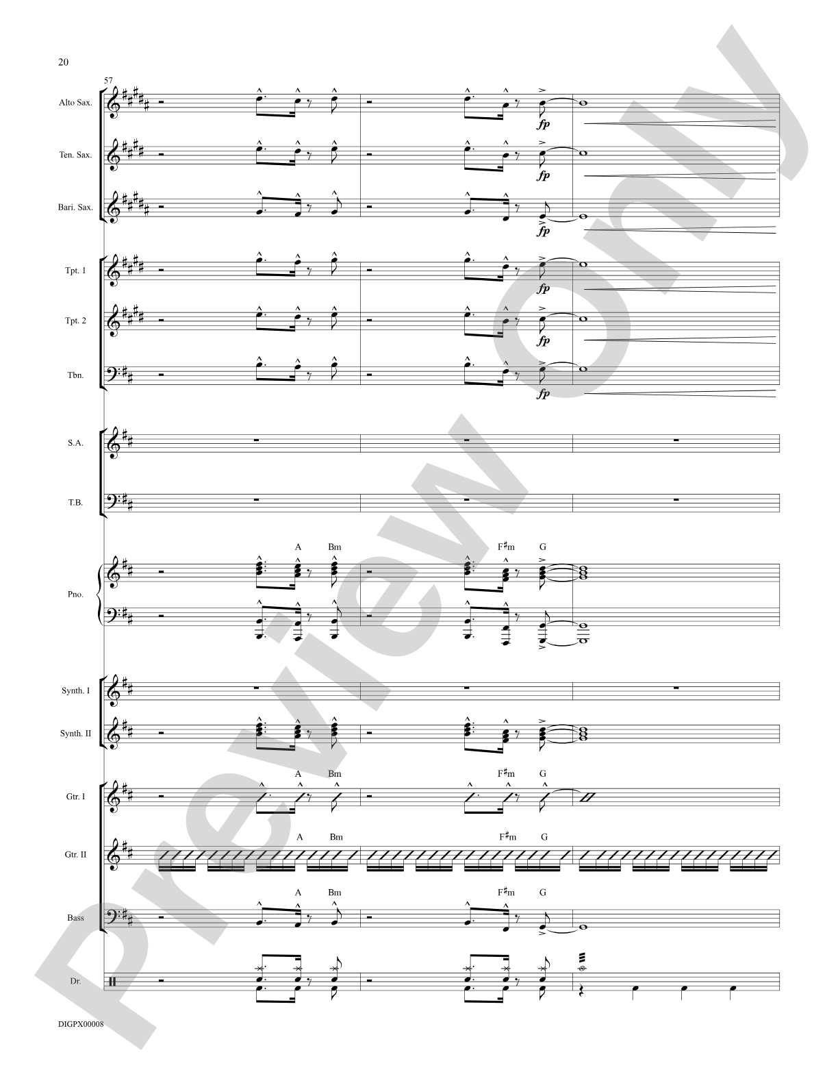 Eye of the Tiger: Choral Octavo Digital SoundPax