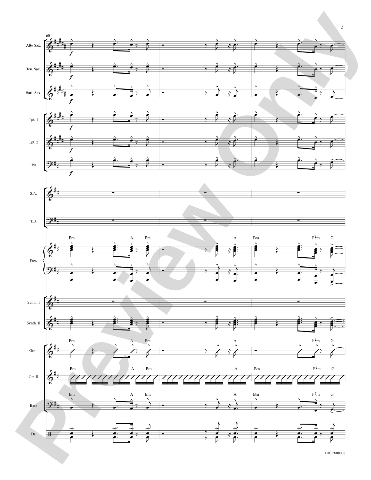 Eye of the Tiger: Choral Octavo Digital SoundPax