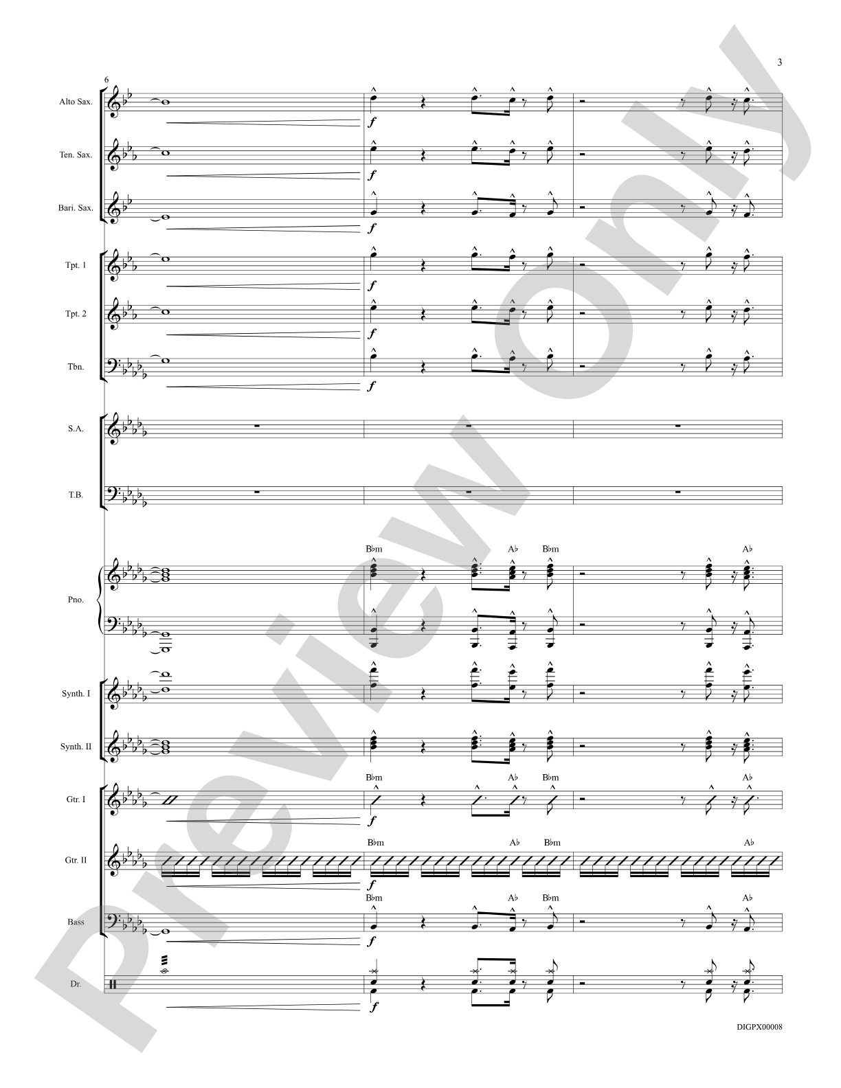 Eye of the Tiger: Choral Octavo Digital SoundPax