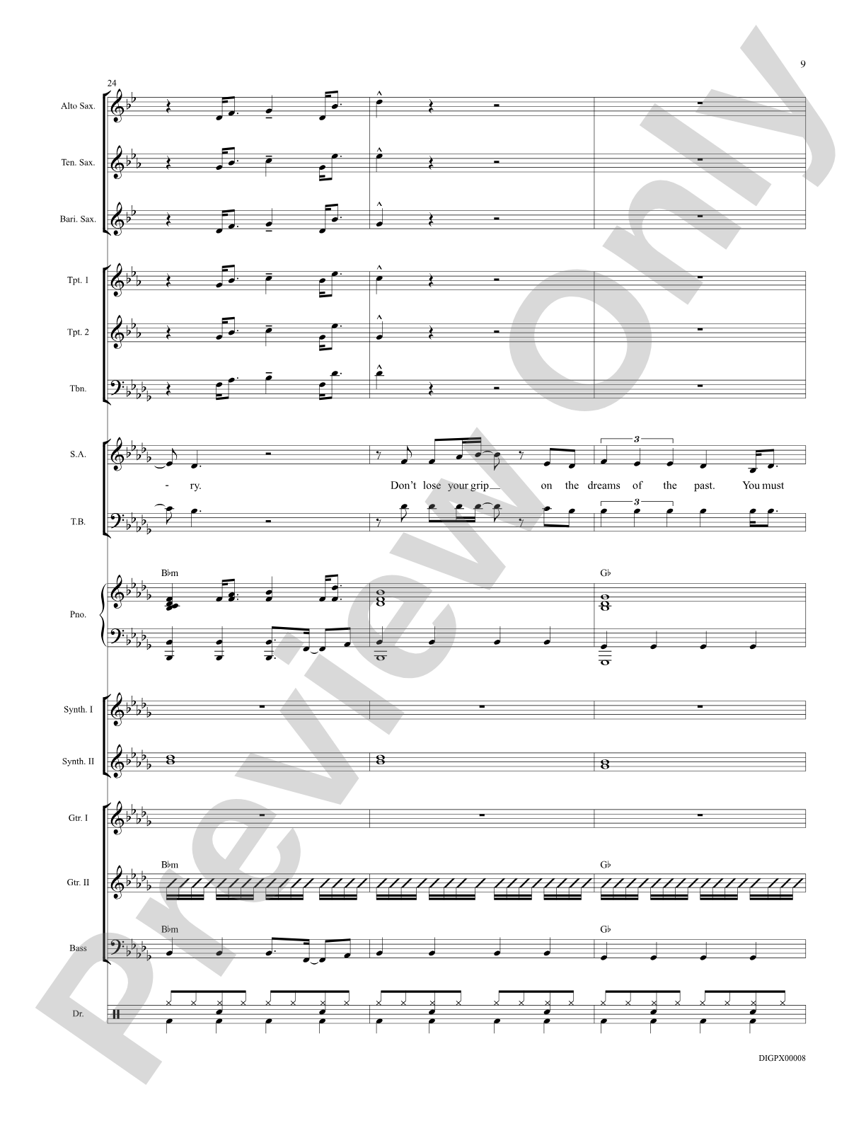 Eye of the Tiger: Choral Octavo Digital SoundPax