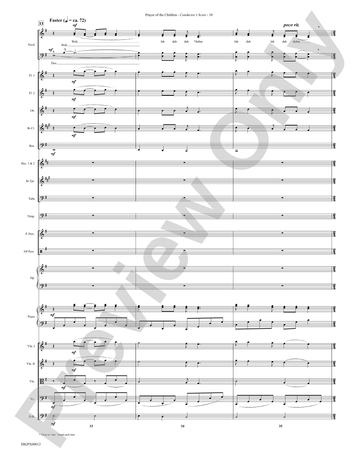 Prayer of the Children: Choral Octavo Digital SoundPax