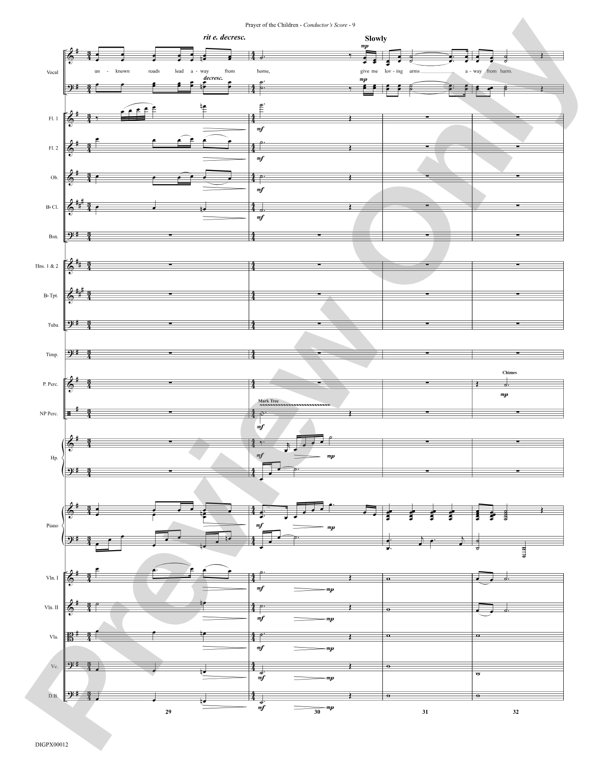Prayer of the Children: Choral Octavo Digital SoundPax