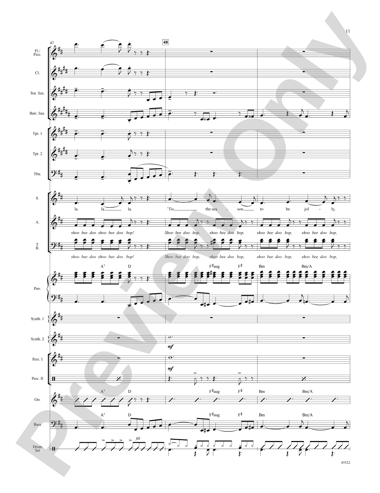 Five Favorite Holiday Songs: Choral Octavo Digital SoundPax