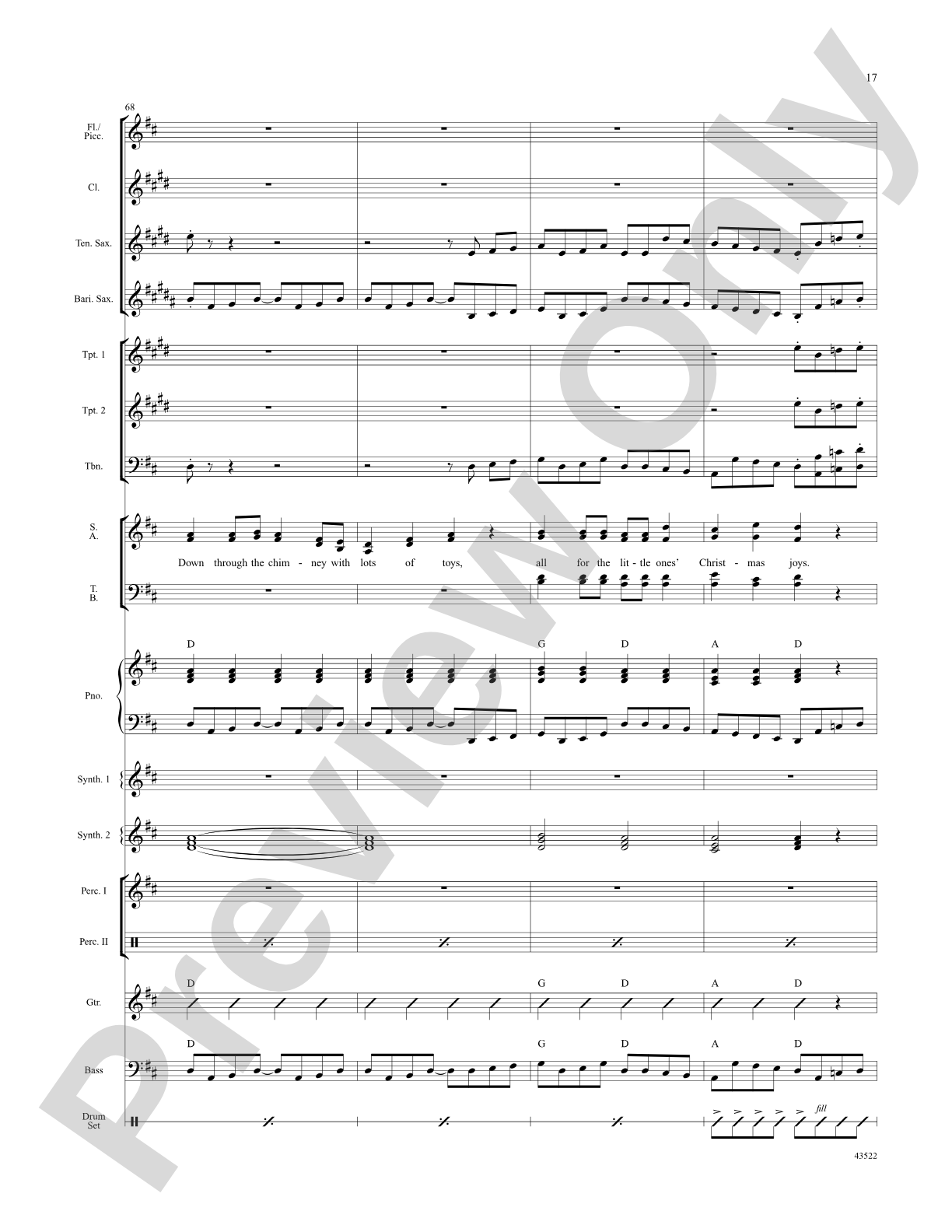 Five Favorite Holiday Songs: Choral Octavo Digital SoundPax