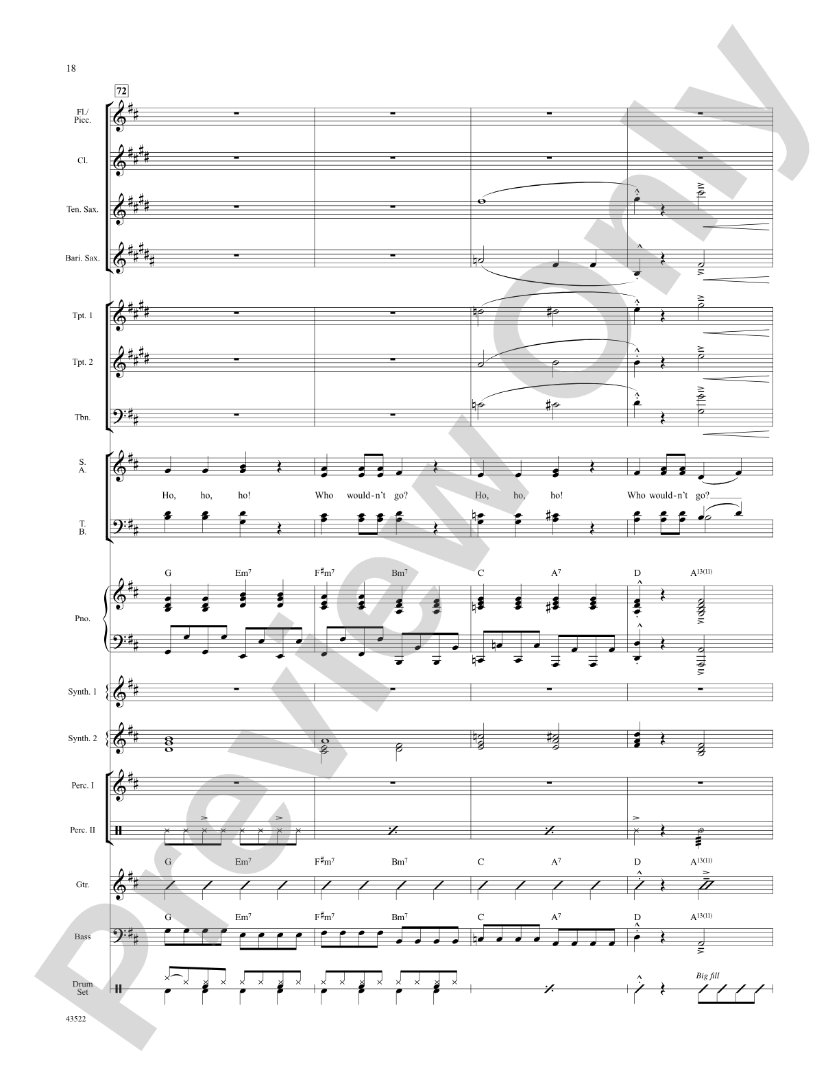 Five Favorite Holiday Songs: Choral Octavo Digital SoundPax