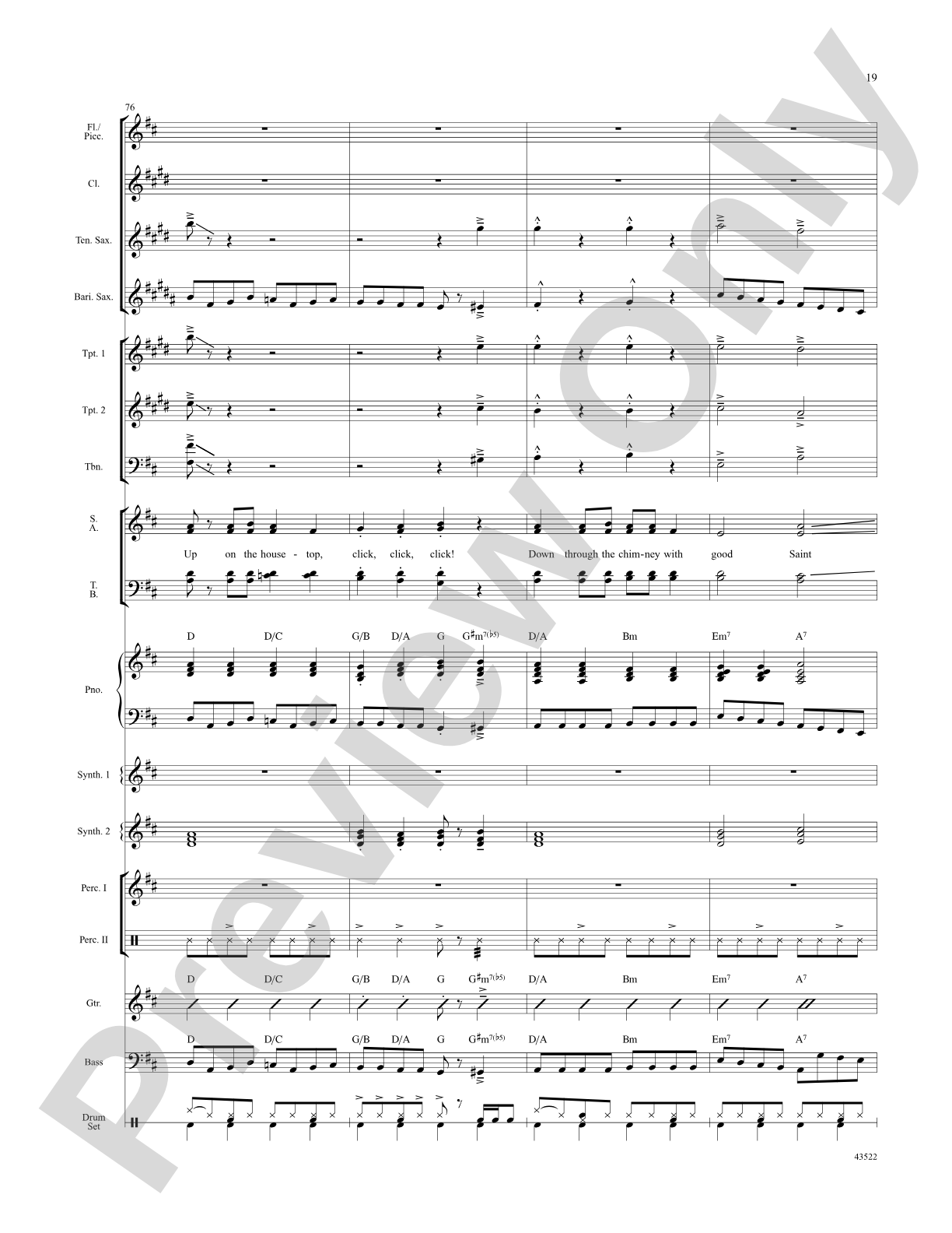 Five Favorite Holiday Songs: Choral Octavo Digital SoundPax