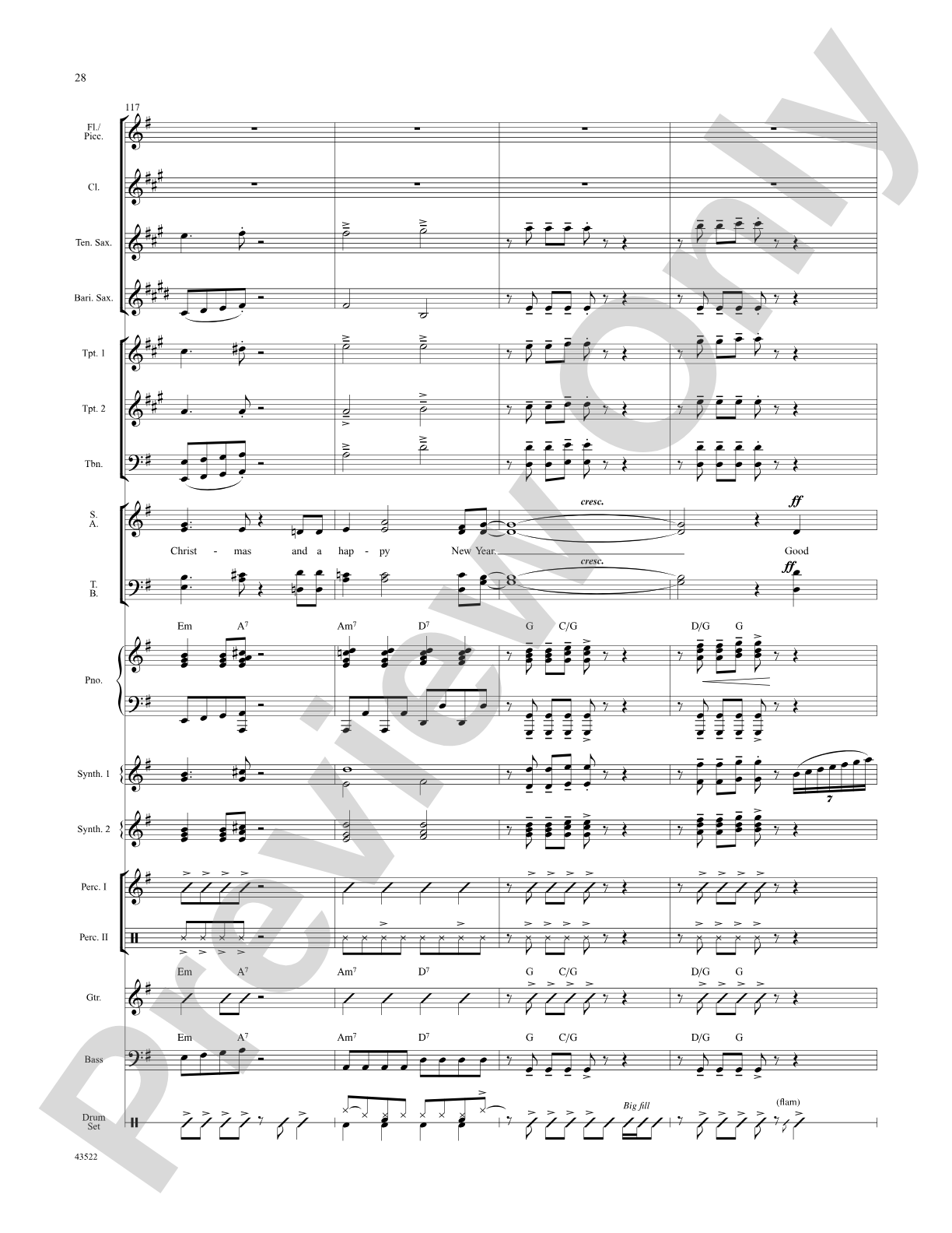 Five Favorite Holiday Songs: Choral Octavo Digital SoundPax