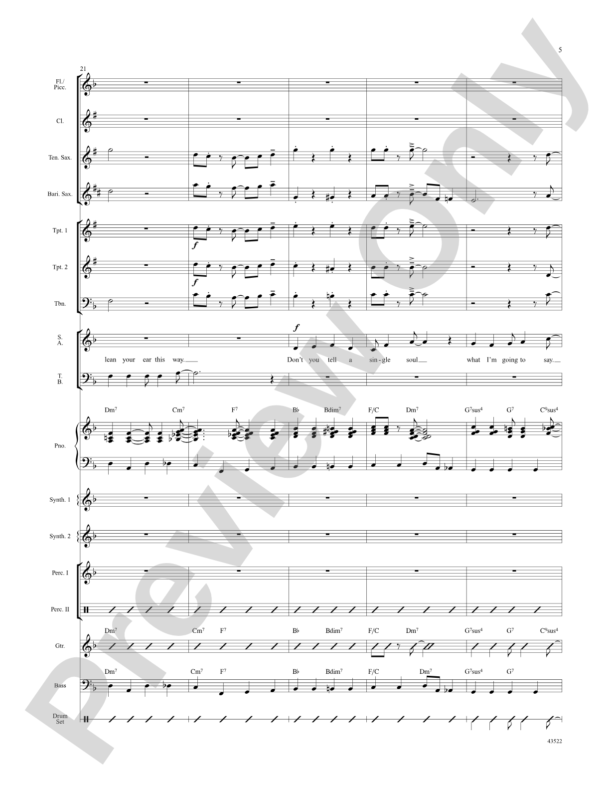 Five Favorite Holiday Songs: Choral Octavo Digital SoundPax