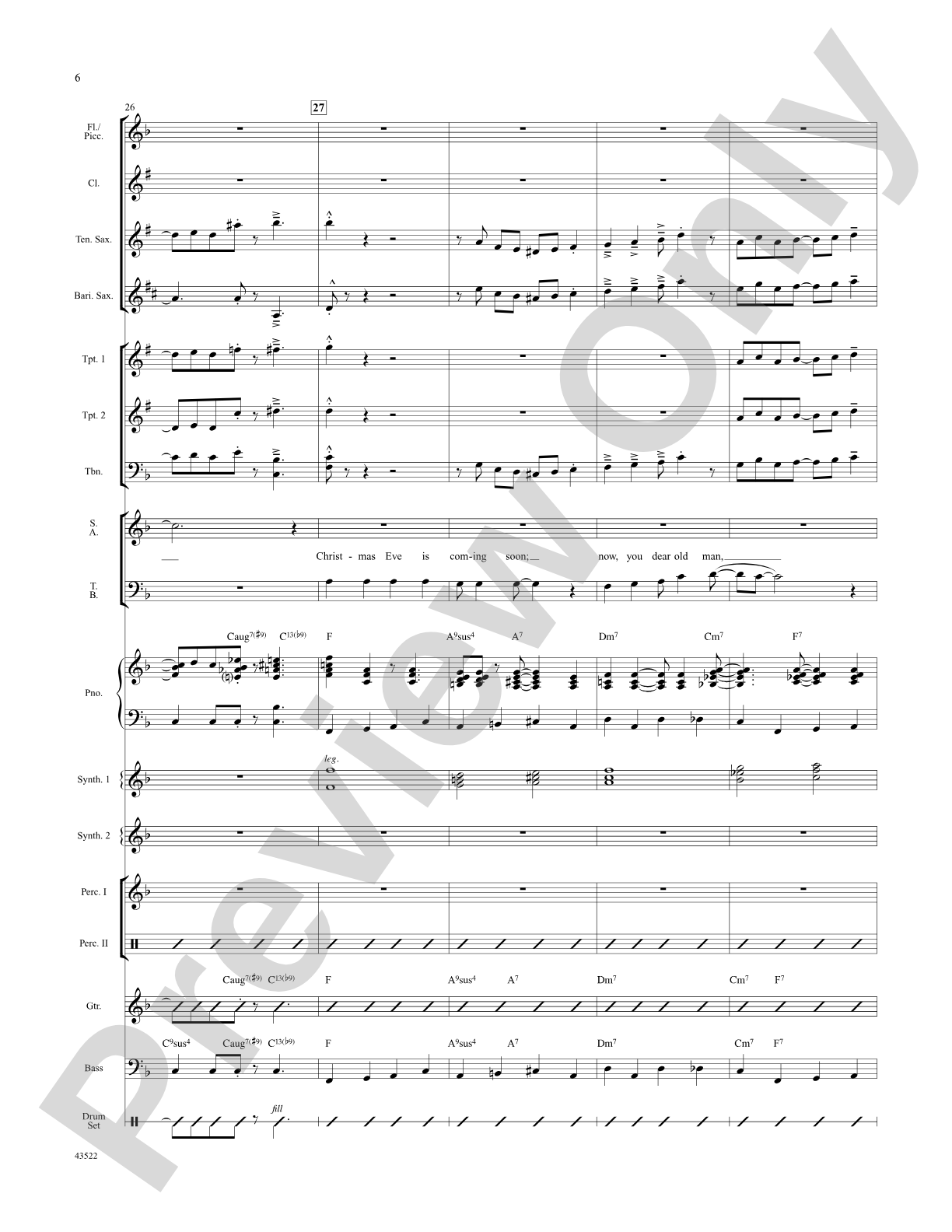 Five Favorite Holiday Songs: Choral Octavo Digital SoundPax