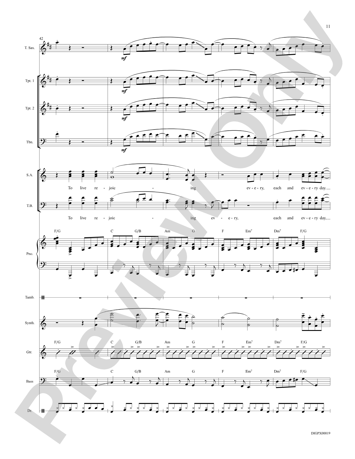 Oh Happy Day: Choral Octavo Digital SoundPax