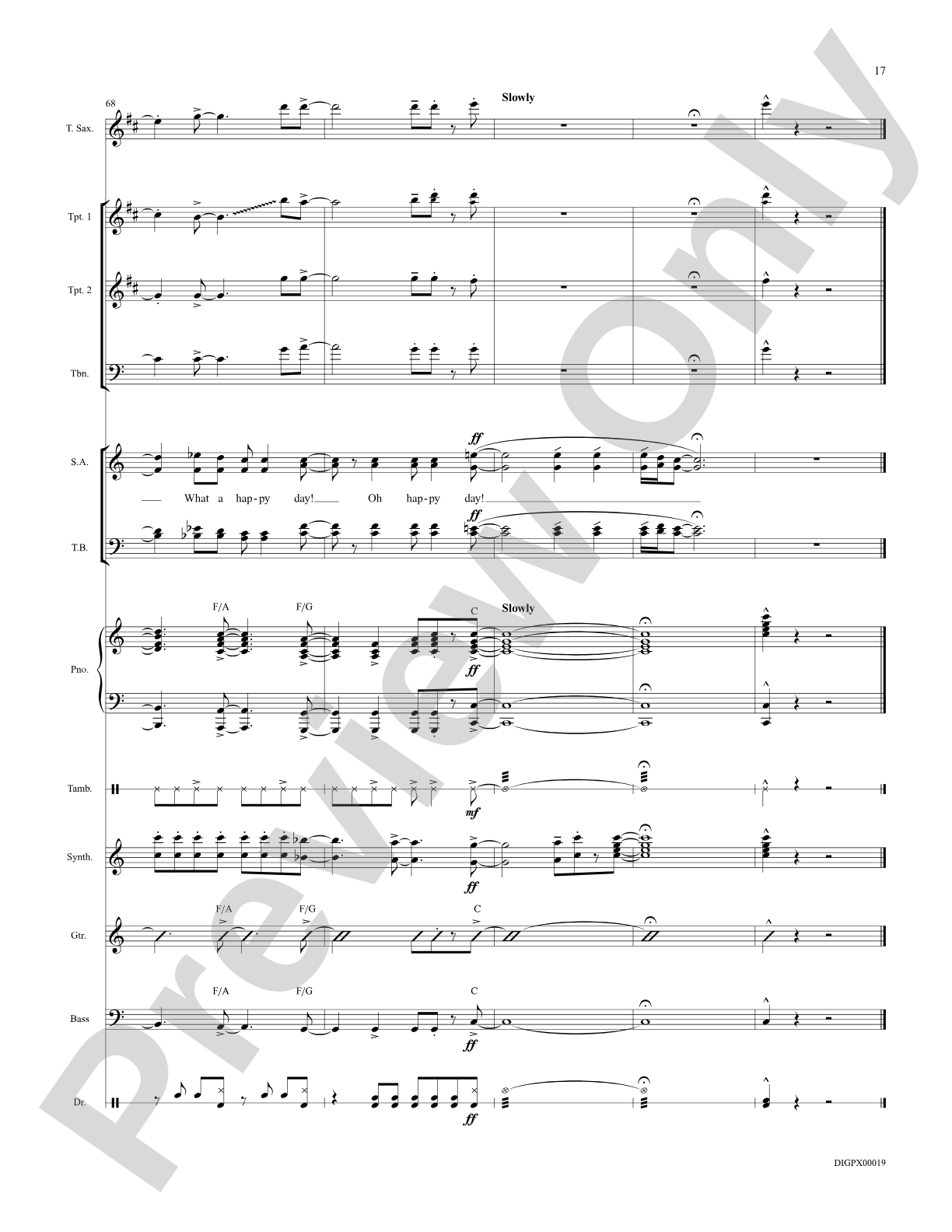 Oh Happy Day: Choral Octavo Digital SoundPax