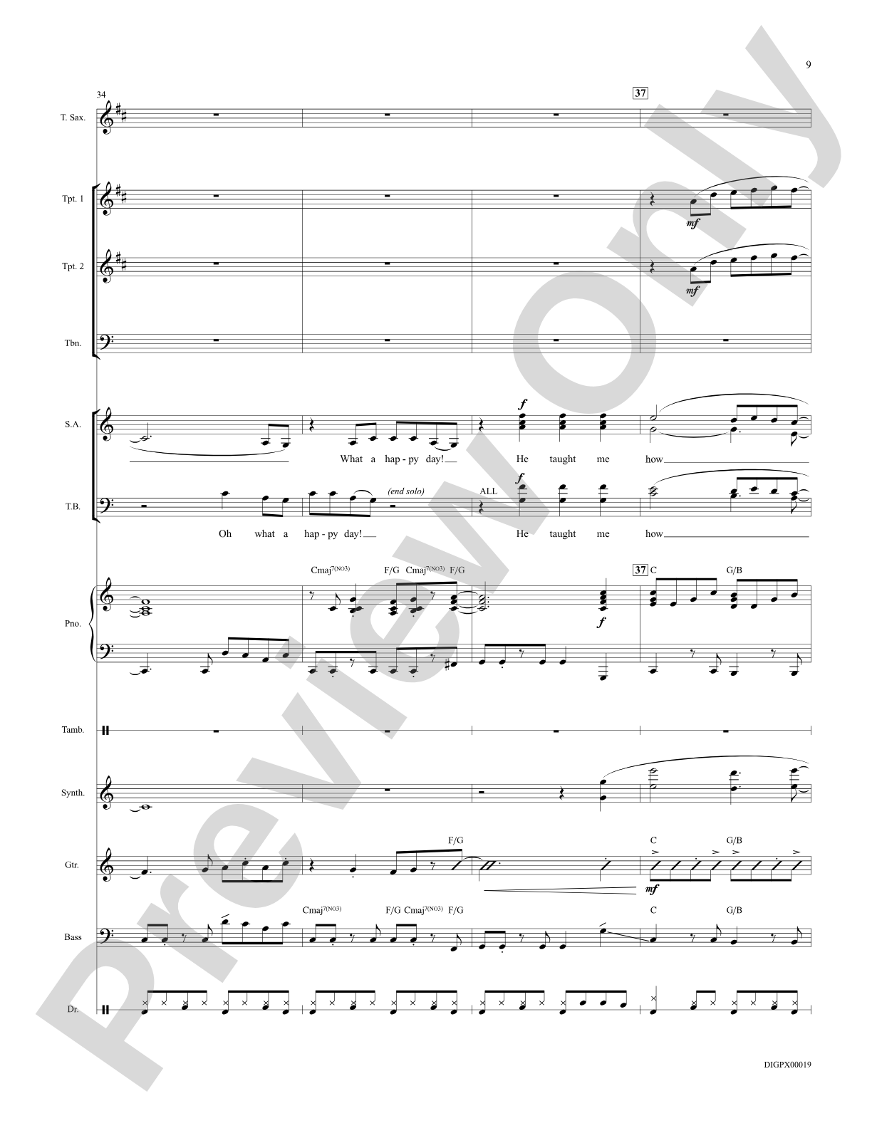 Oh Happy Day: Choral Octavo Digital SoundPax