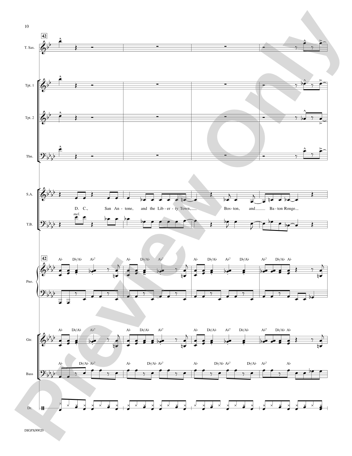 The Heart of Rock and Roll: Choral Octavo Digital SoundPax