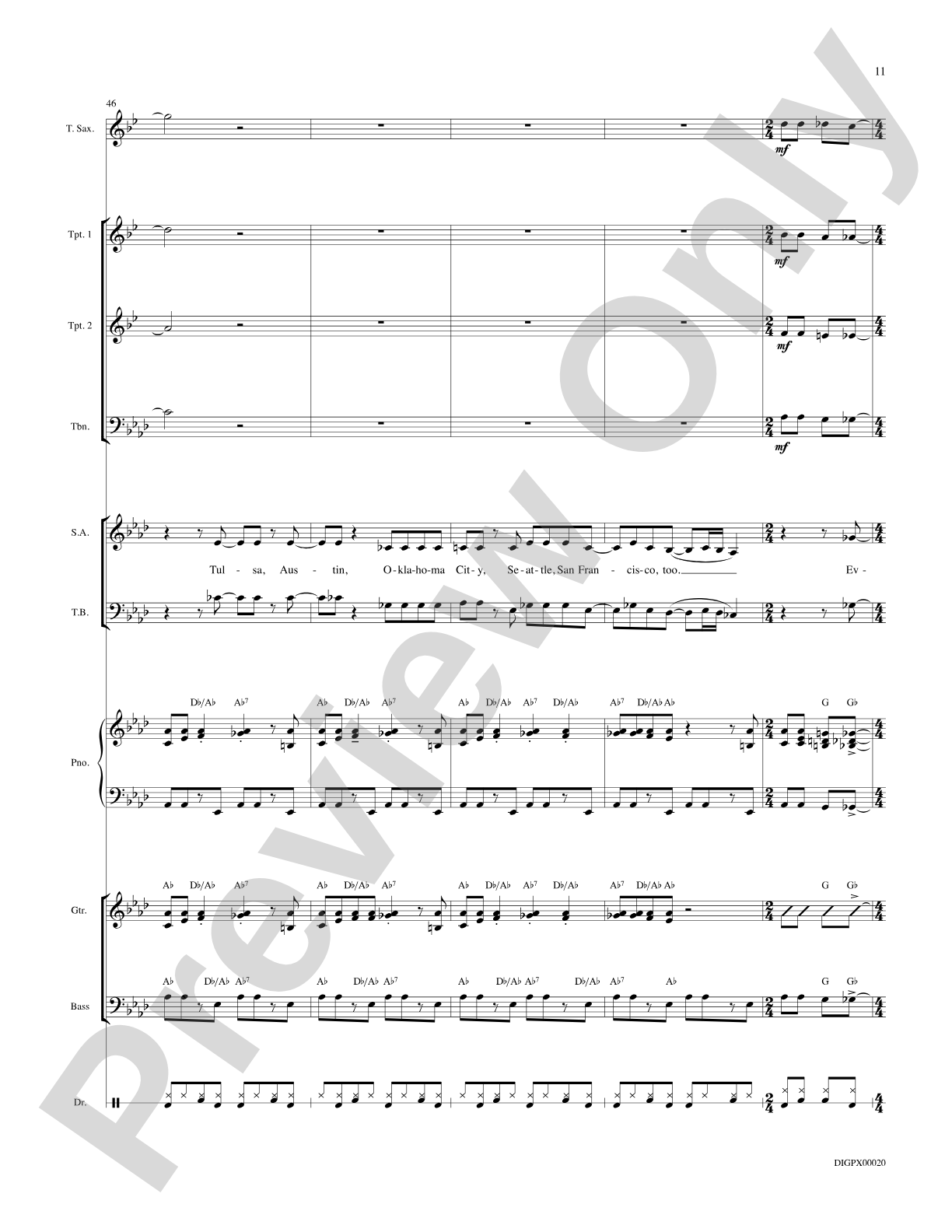 The Heart of Rock and Roll: Choral Octavo Digital SoundPax