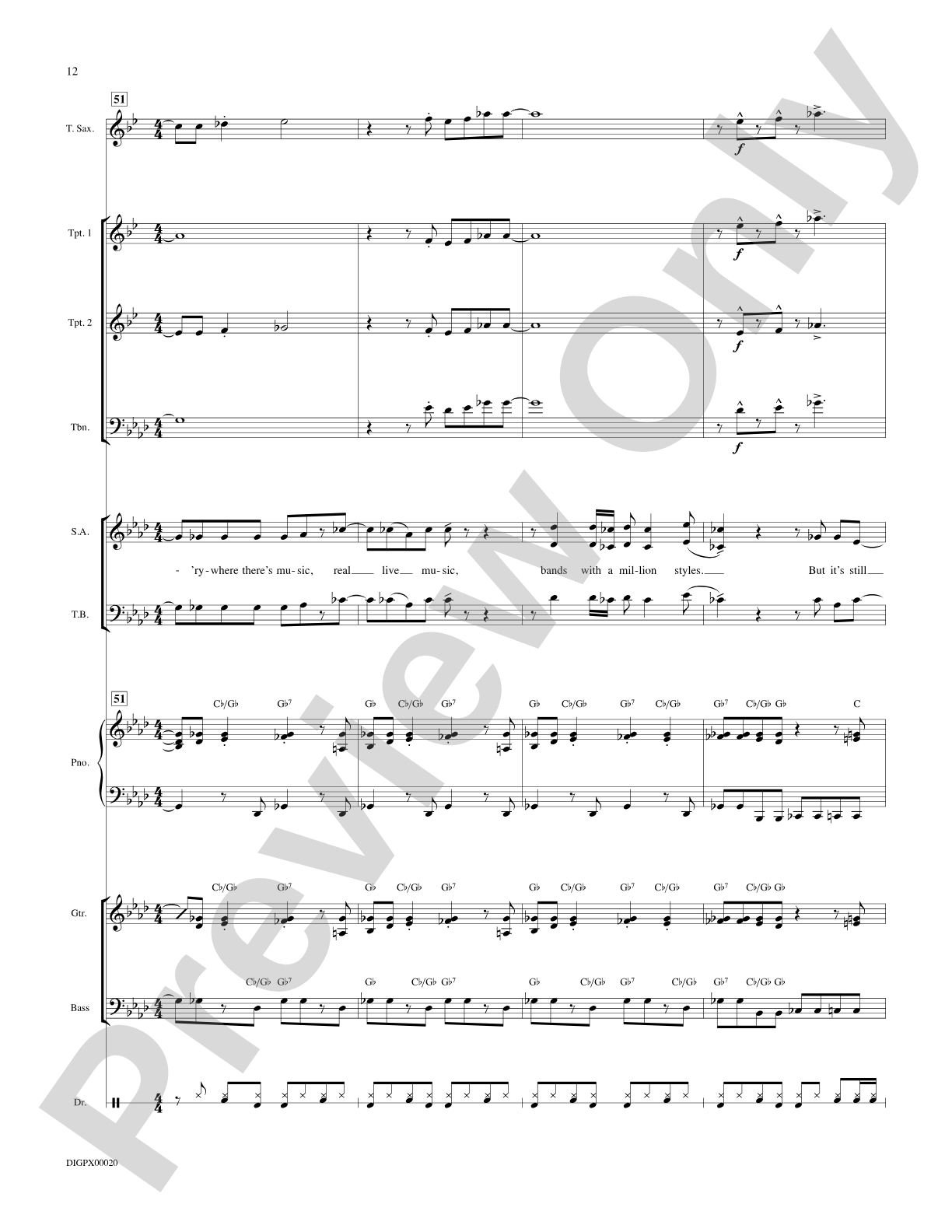 The Heart of Rock and Roll: Choral Octavo Digital SoundPax
