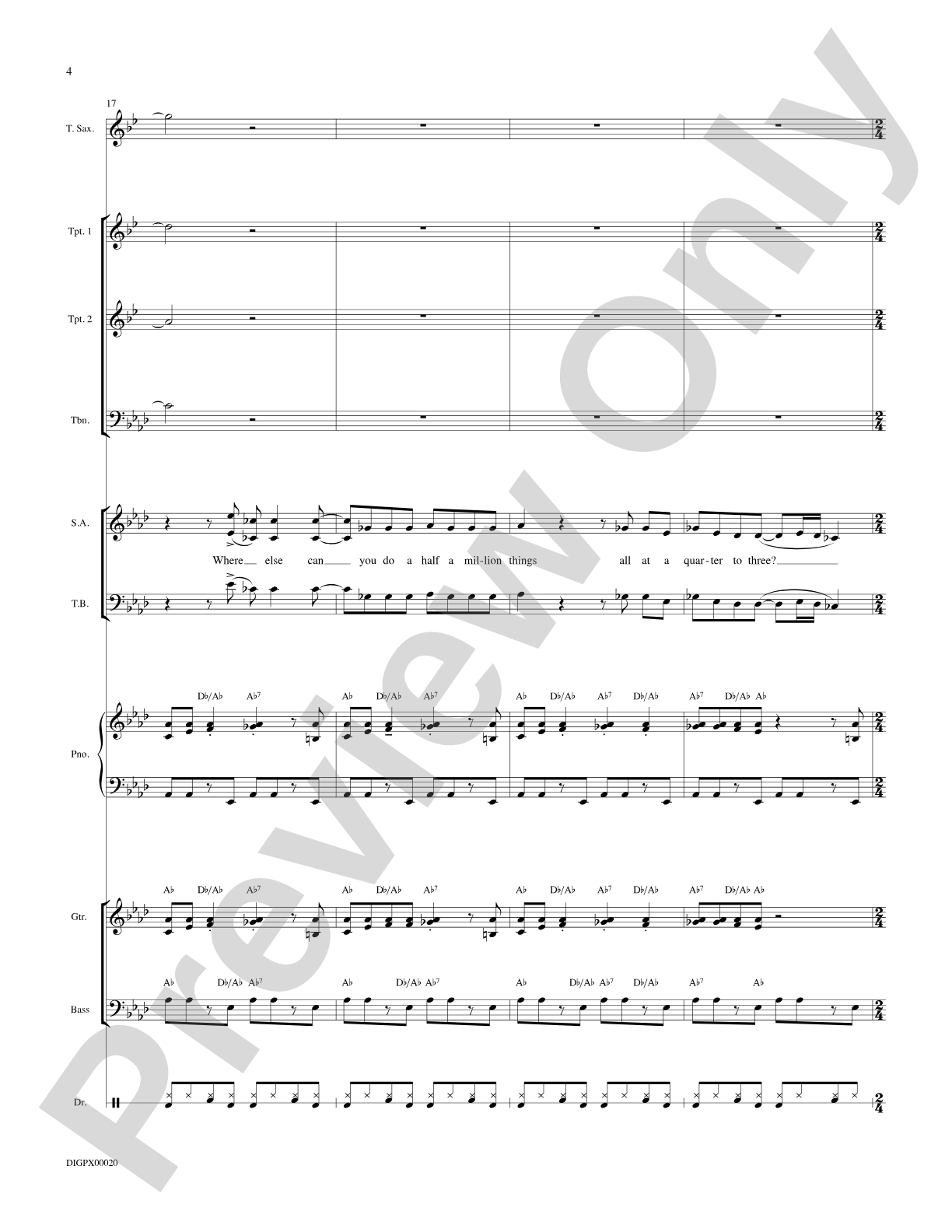 The Heart of Rock and Roll: Choral Octavo Digital SoundPax