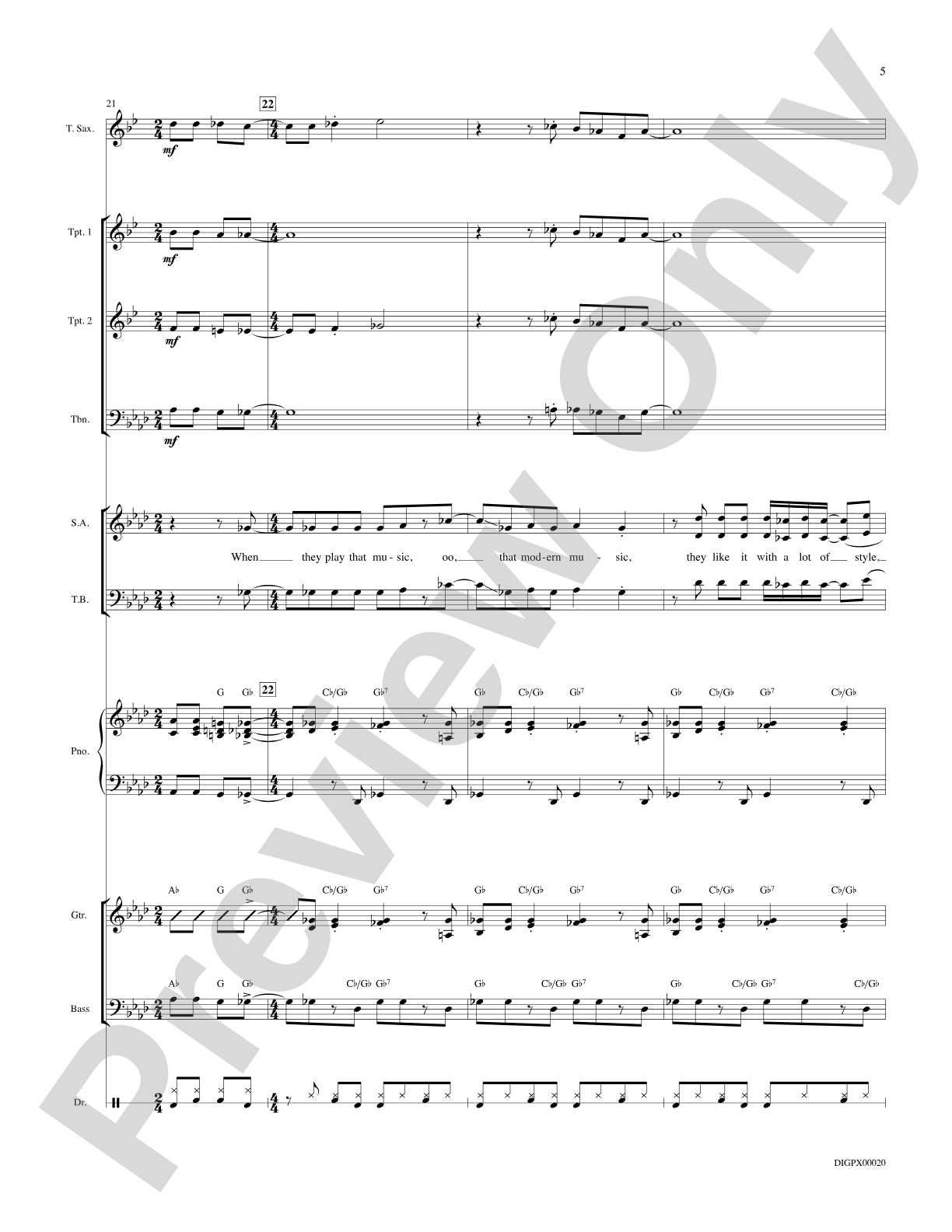 The Heart of Rock and Roll: Choral Octavo Digital SoundPax