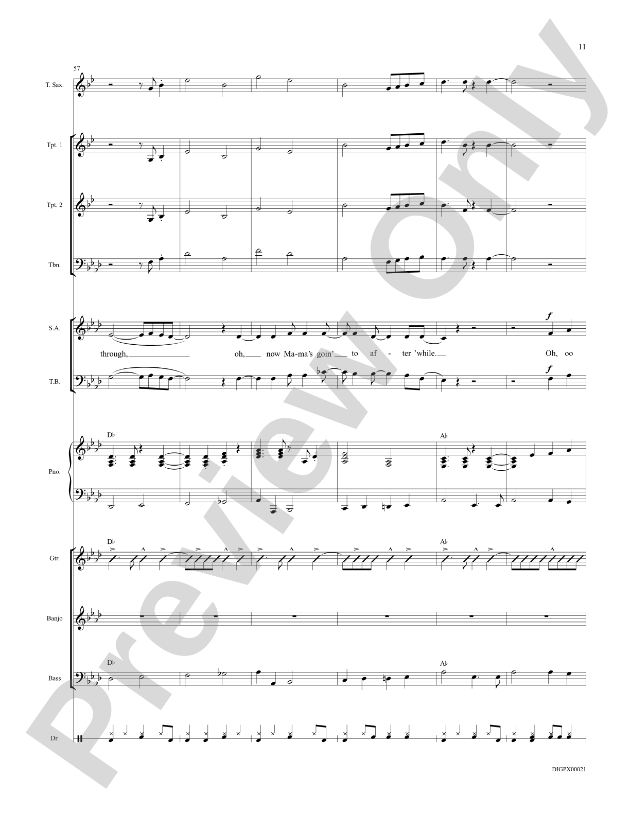 Listen to the Music: Choral Octavo Digital SoundPax