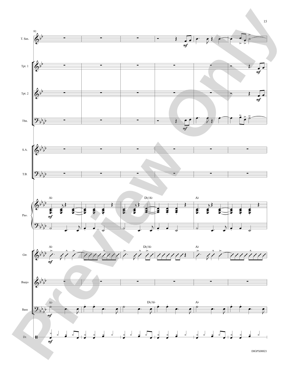 Listen to the Music: Choral Octavo Digital SoundPax