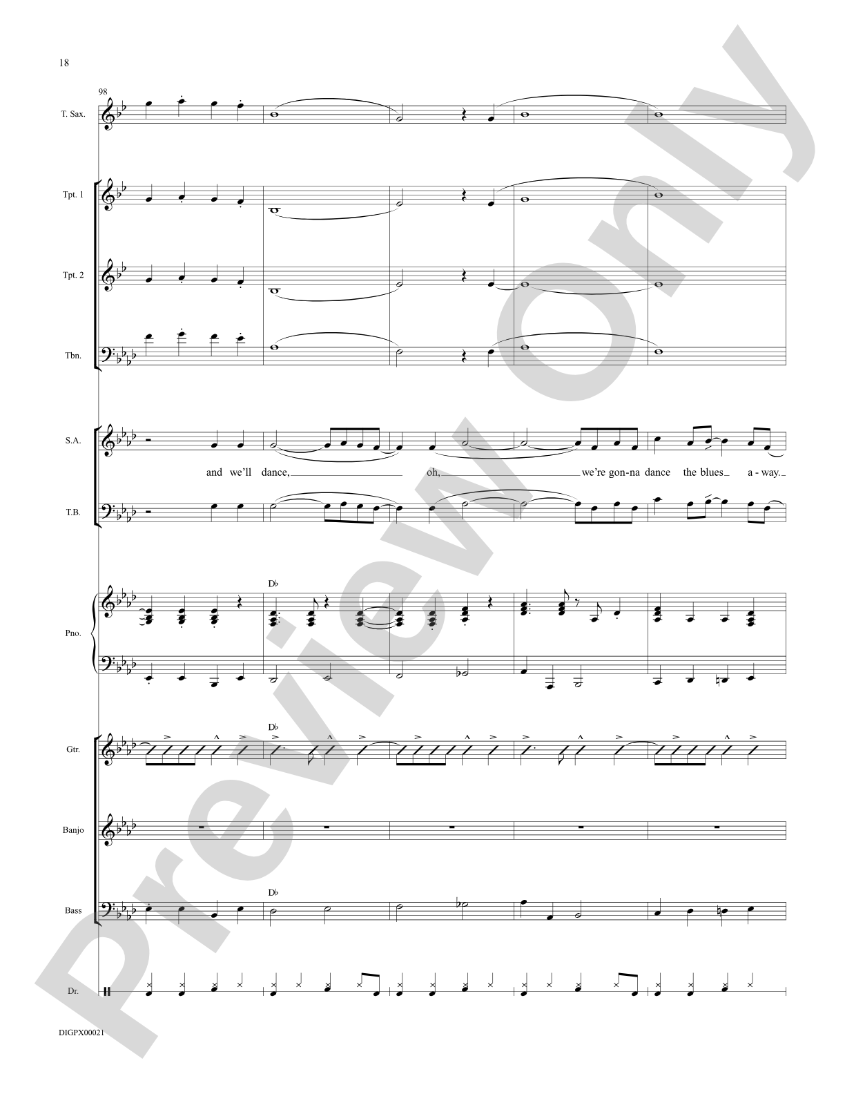 Listen to the Music: Choral Octavo Digital SoundPax