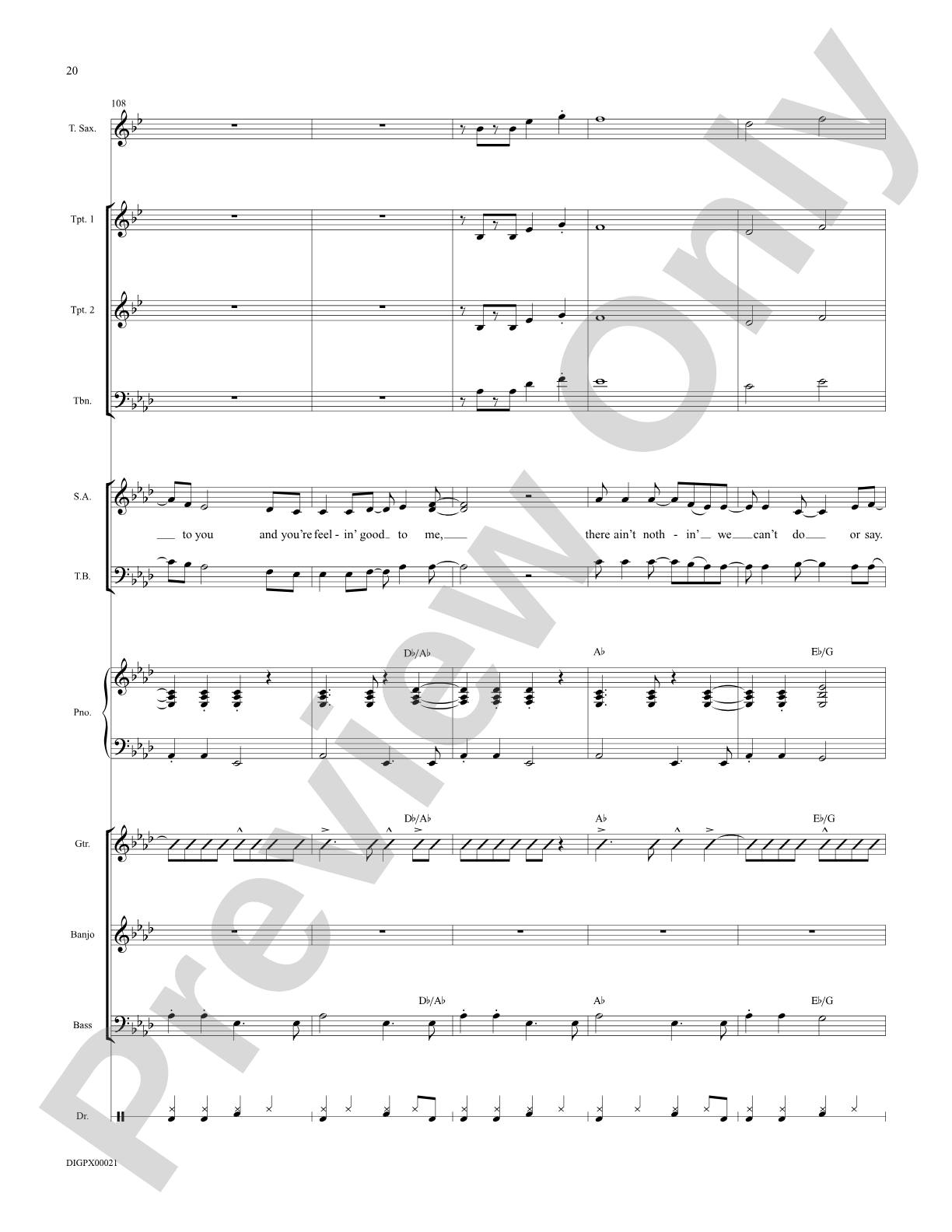 Listen to the Music: Choral Octavo Digital SoundPax