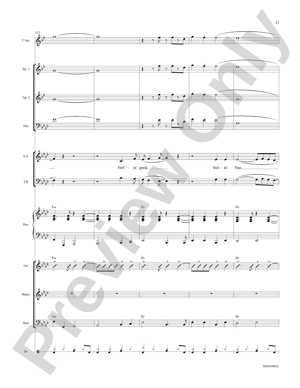 Listen to the Music: Choral Octavo Digital SoundPax