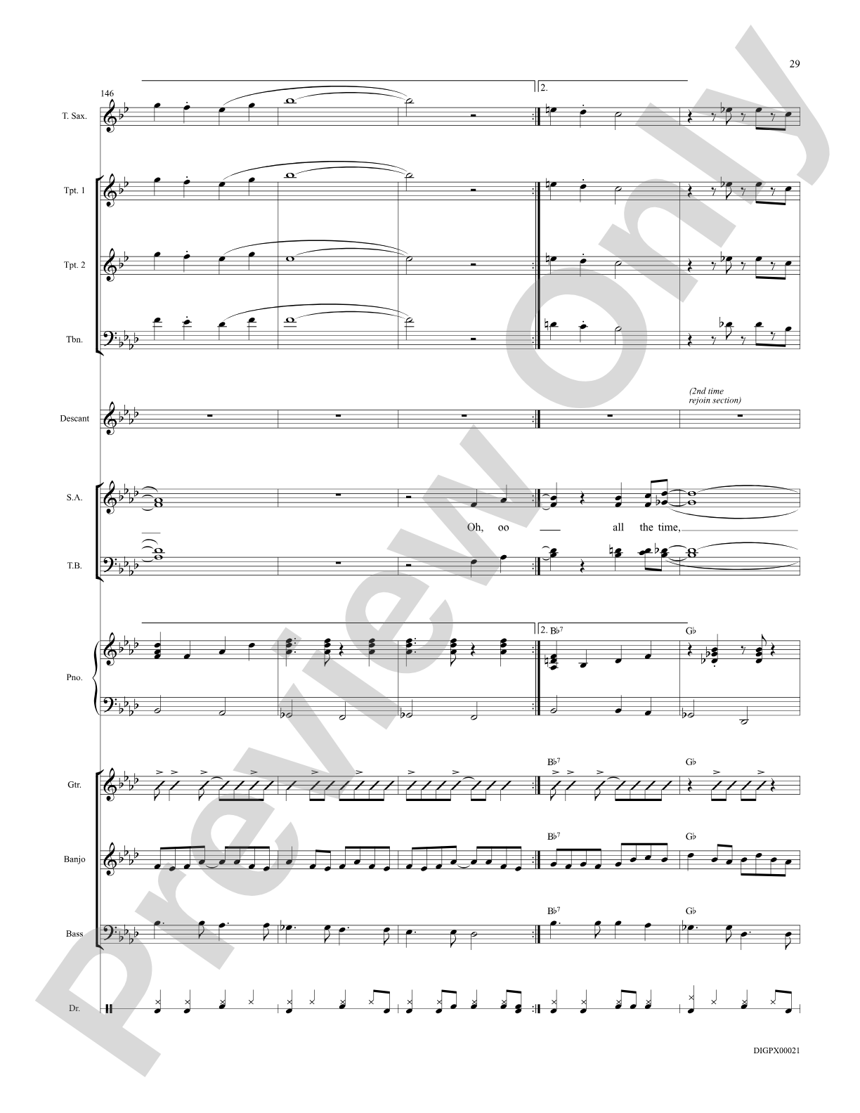 Listen to the Music: Choral Octavo Digital SoundPax