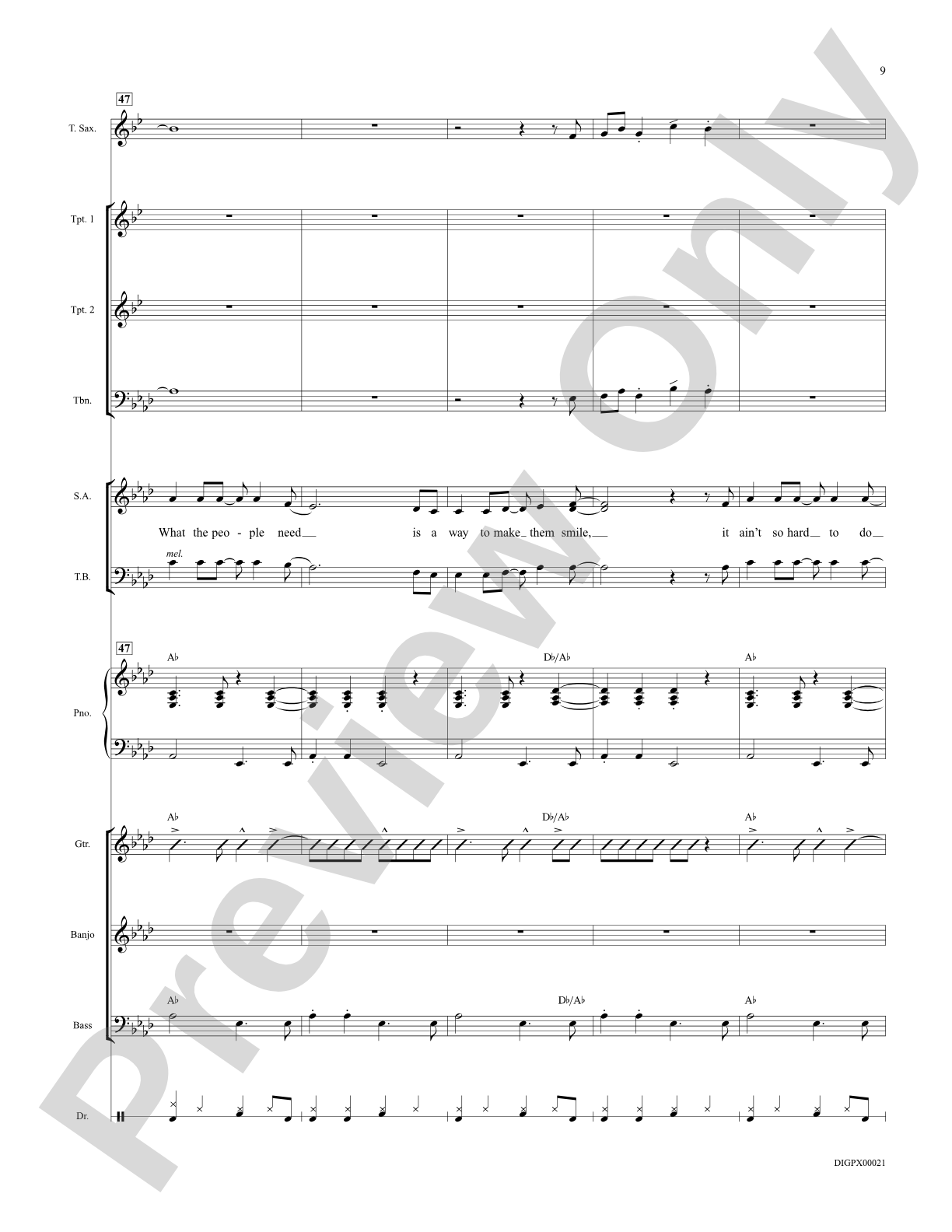 Listen to the Music: Choral Octavo Digital SoundPax