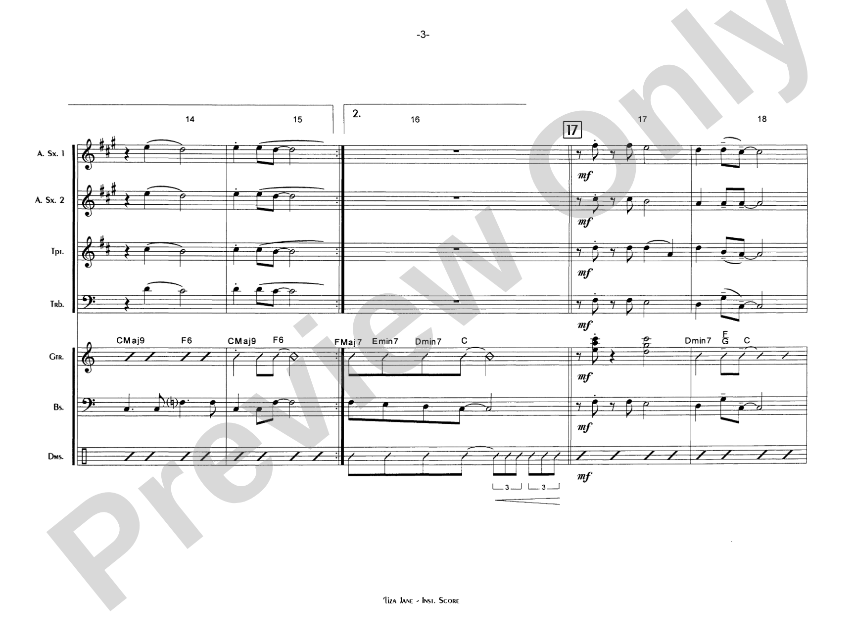 'Liza Jane: Choral SoundPax